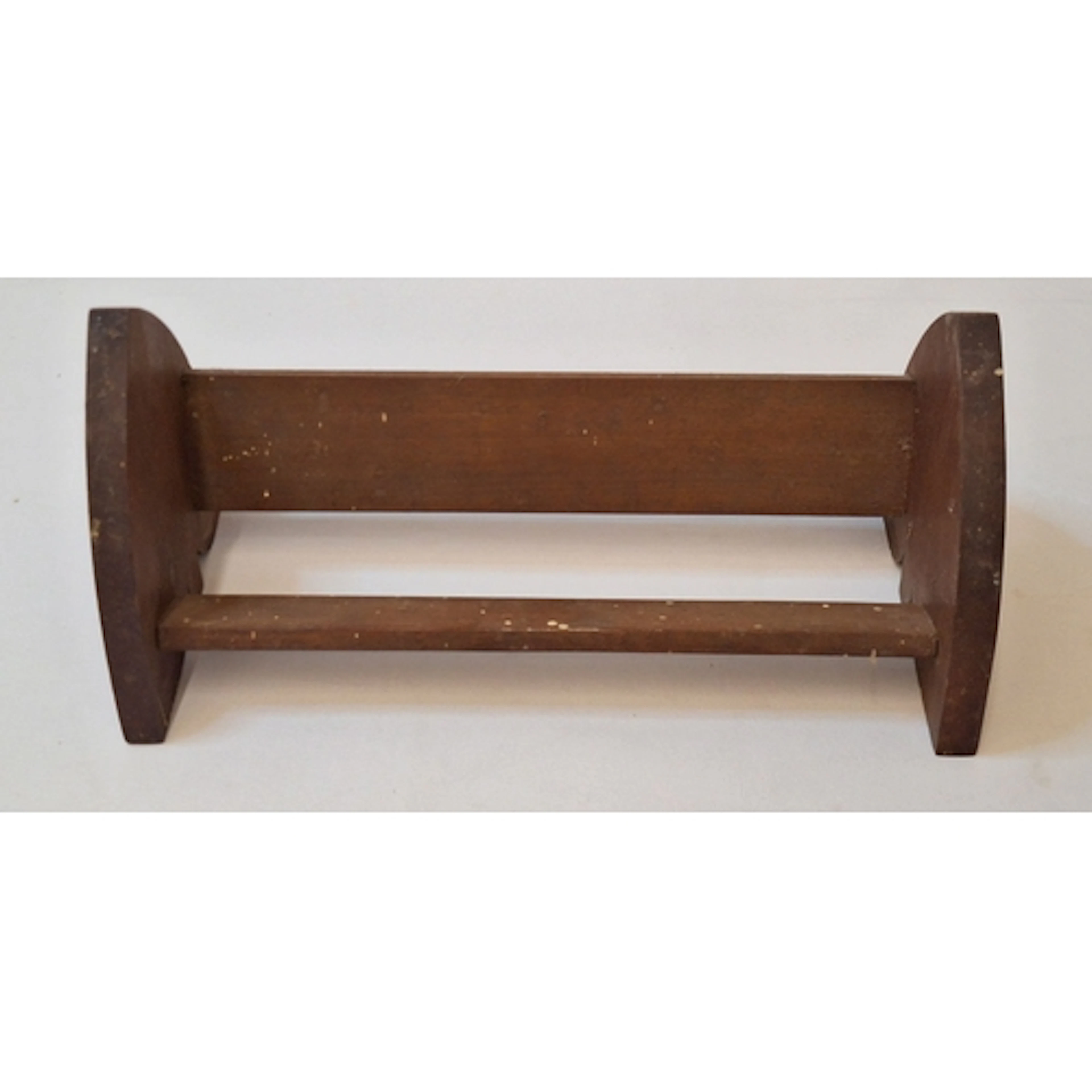 Vintage Table Top Wooden Bookshelf with relief carved floral...