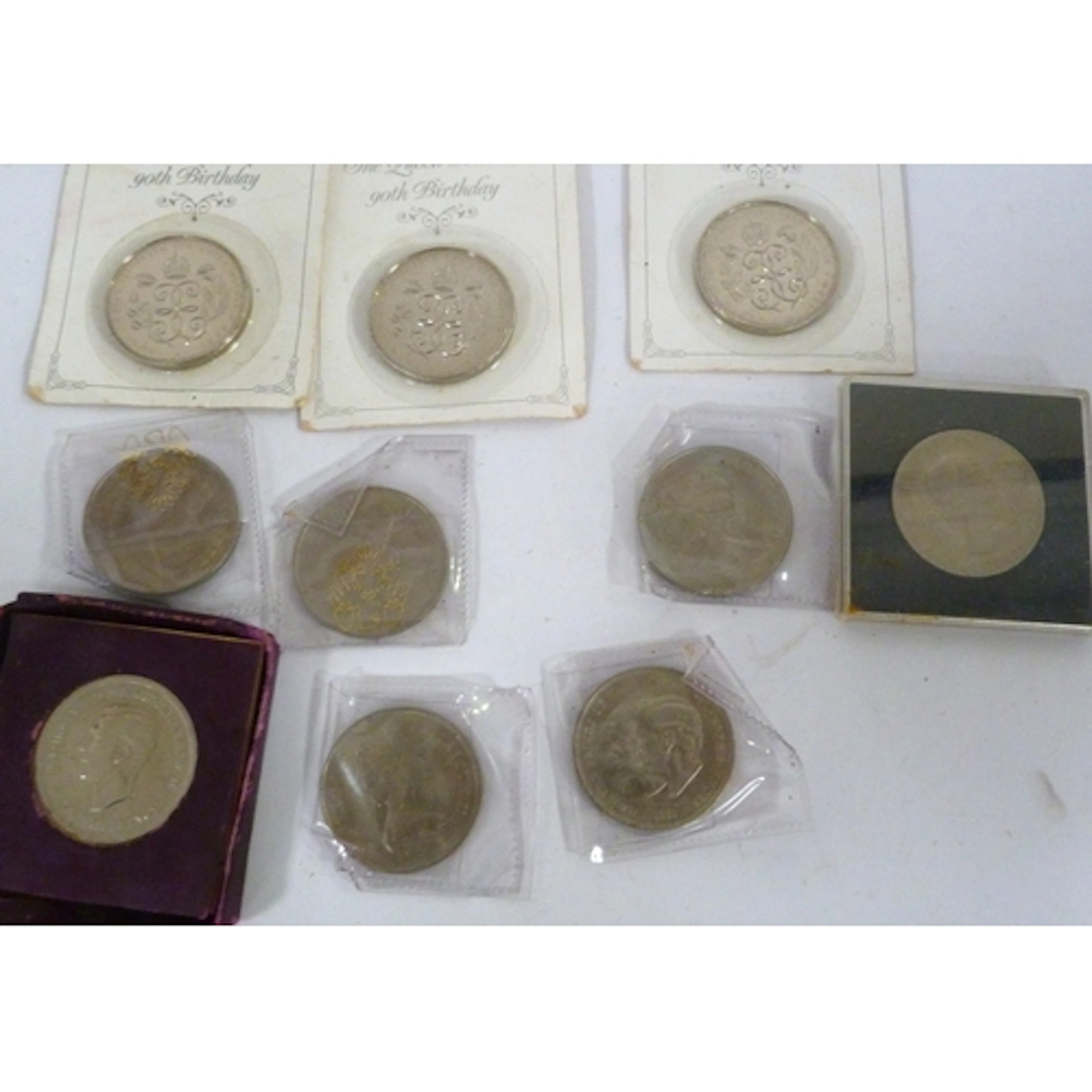 Bag of coinage to include Festival of Britain boxed 1951 coi...