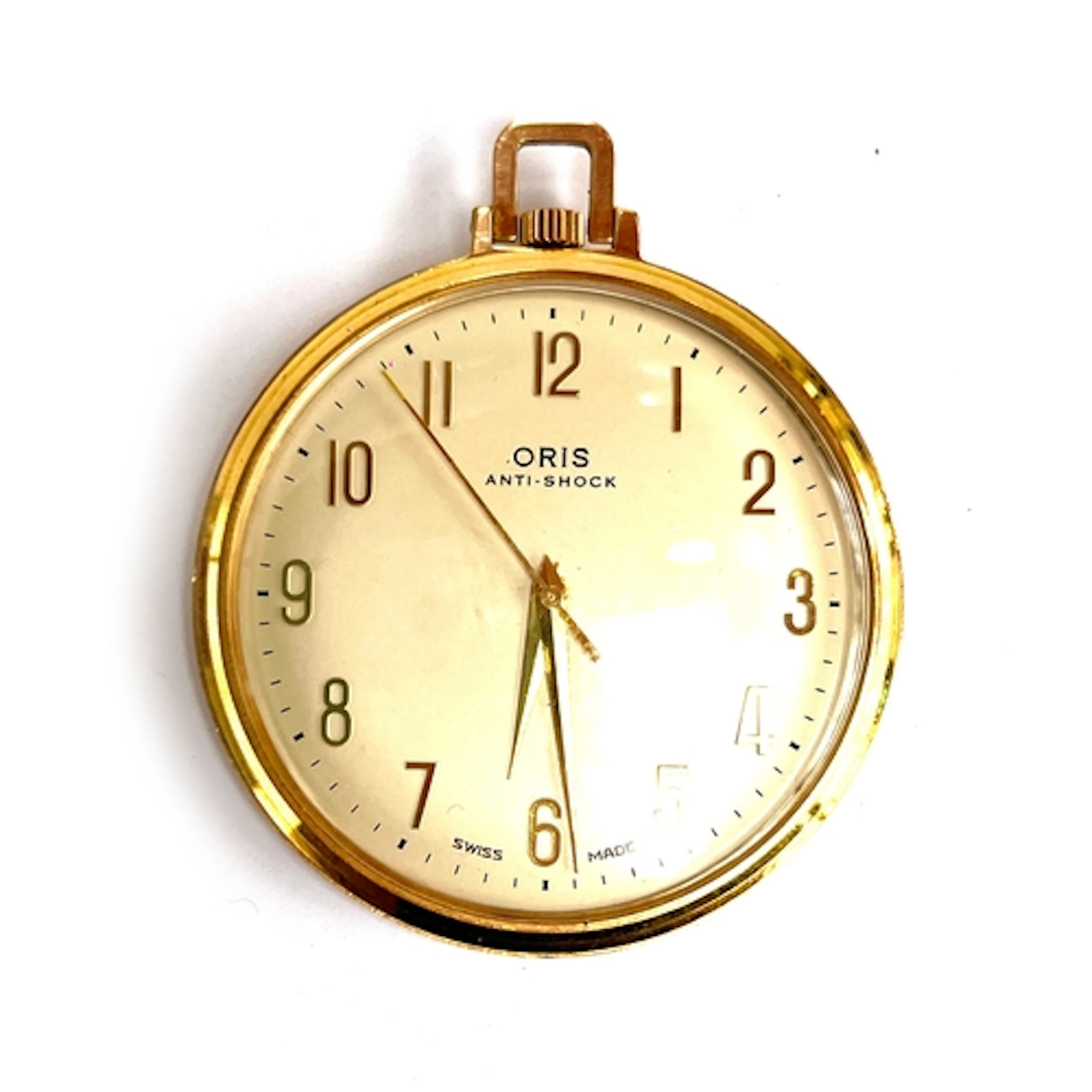 An Art Deco Oris pocket watch