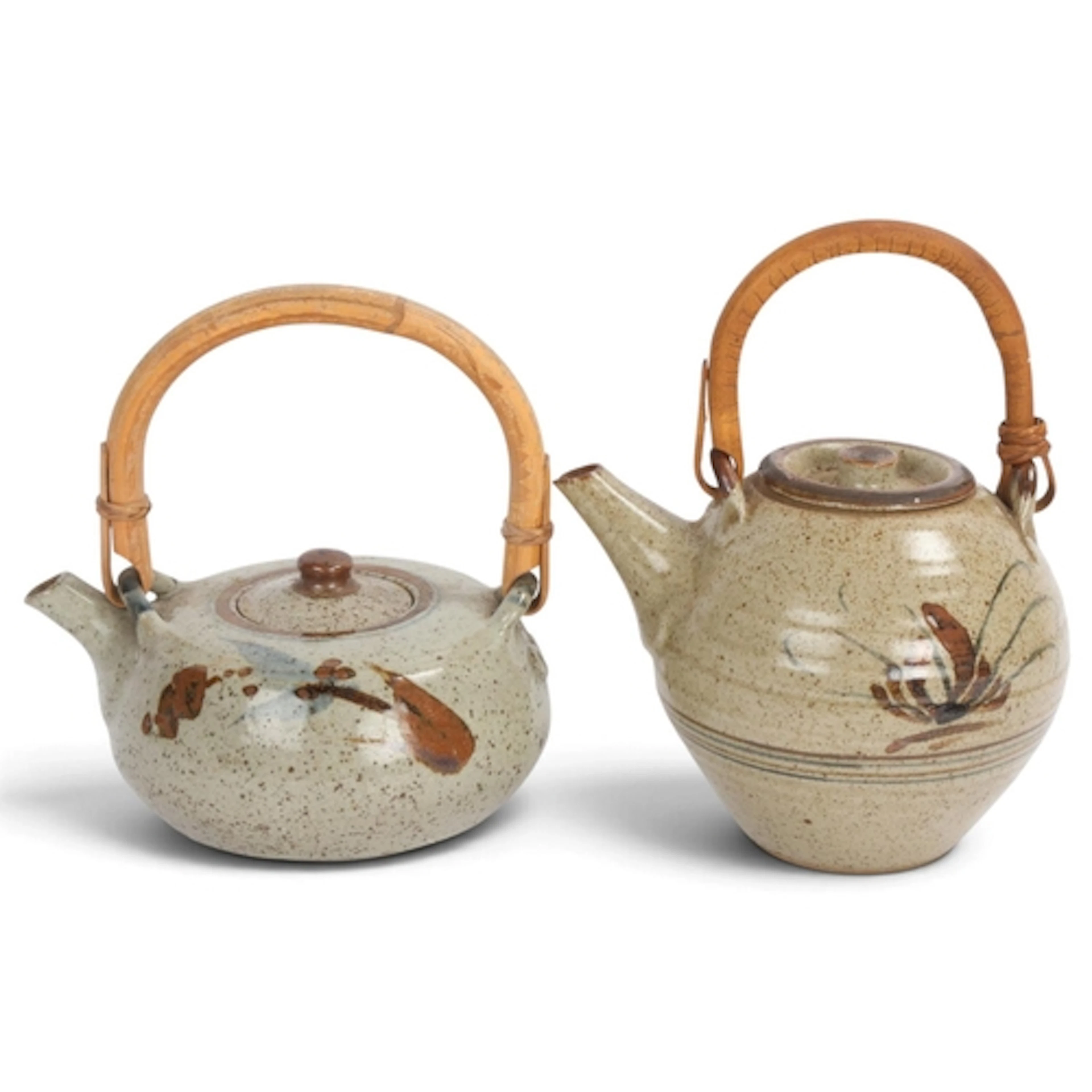 DAVID LEACH (1911-2005), Lowerdown pottery, a stoneware teap...