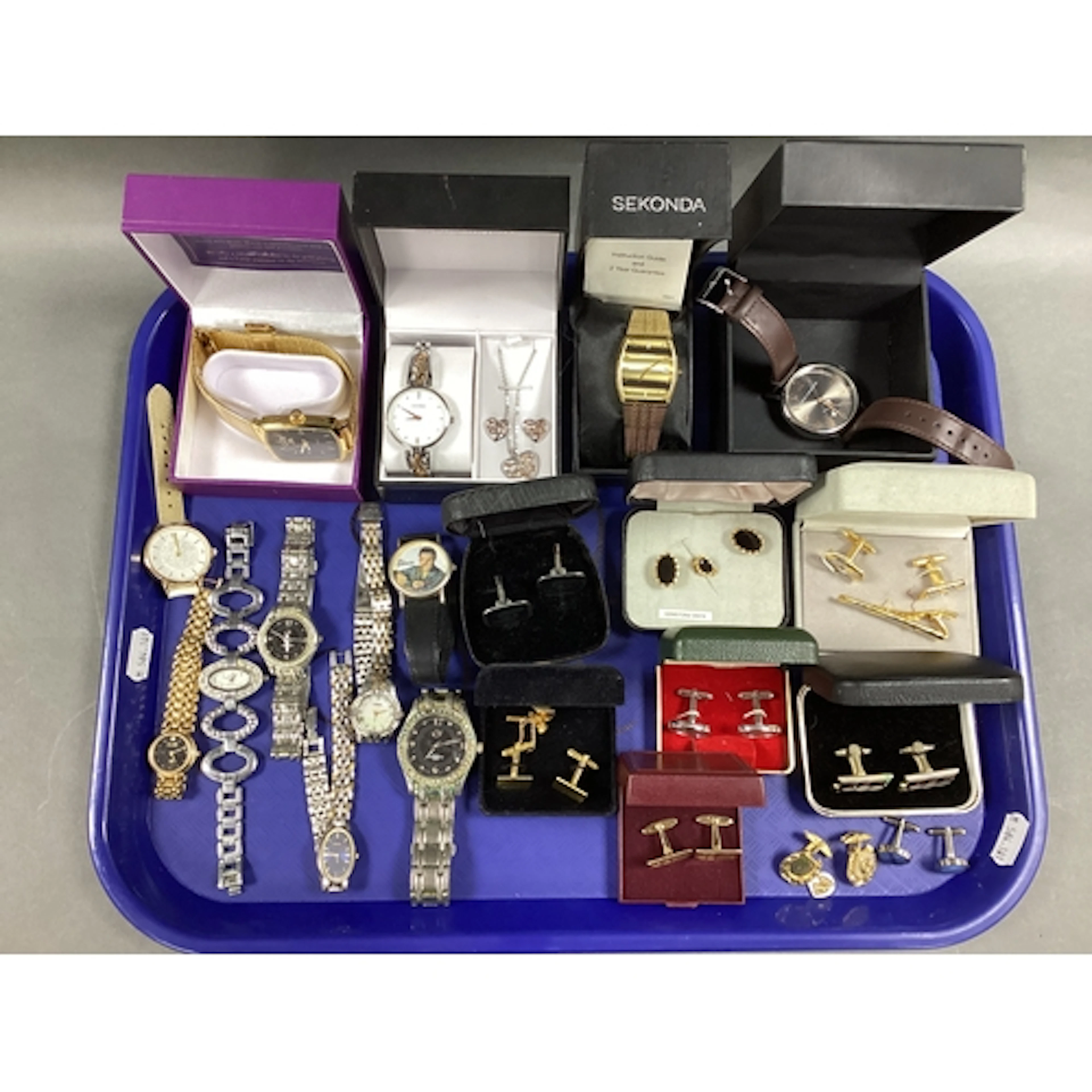 A Collection of Assorted Ladies and Gent's Wristwatches, inc...