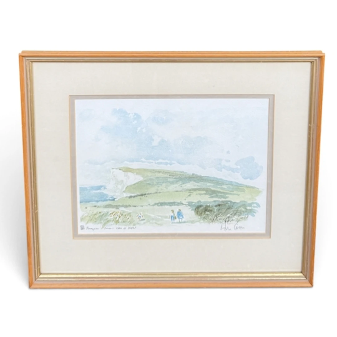 SIR HUGH CASSON (BRITISH 1910-1999): TENNYSON DOWN, ISLE OF ...