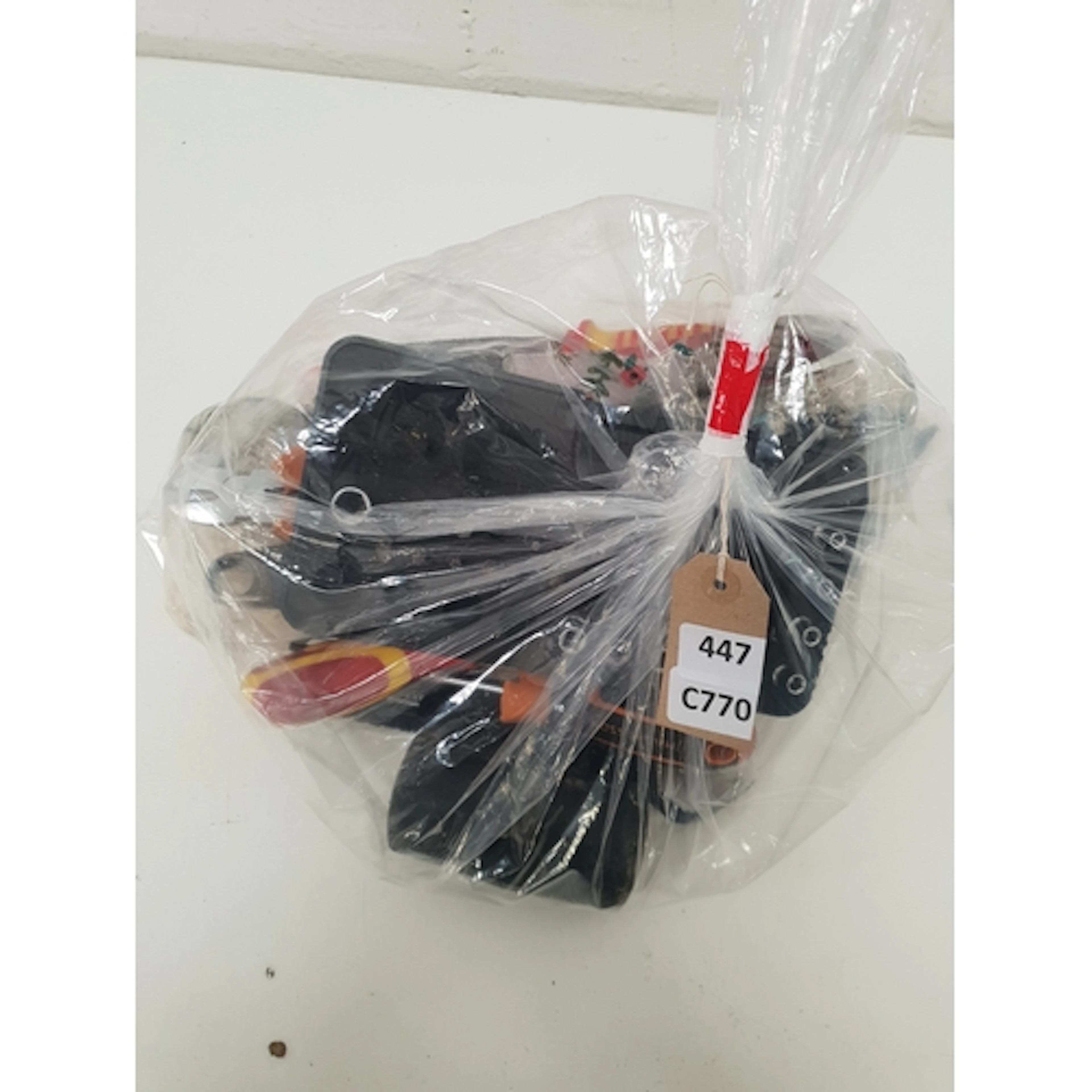 ONE BAG OF MIXED TOOLS including screwdrivers and drill bits...