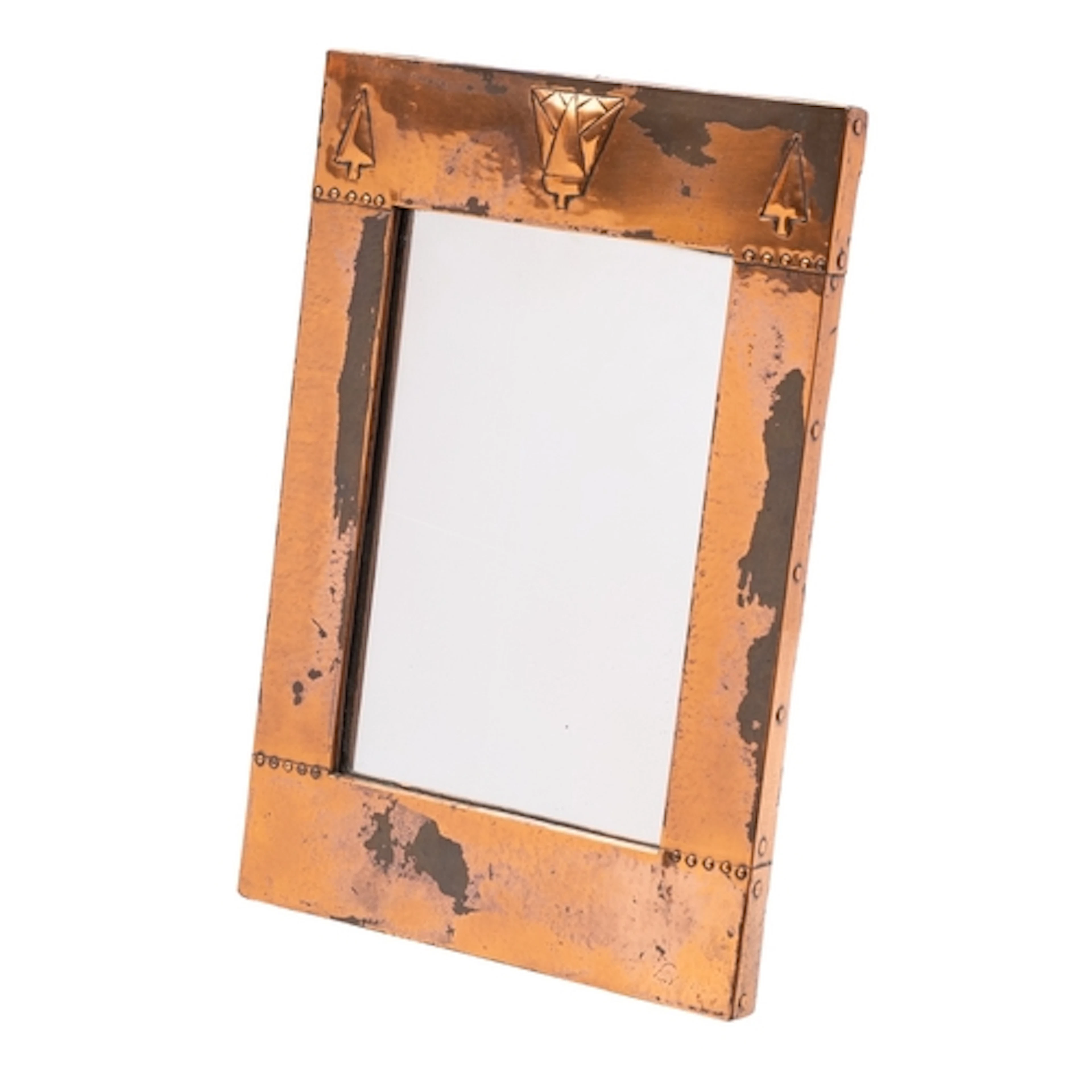 Liberty & Co. Ltd., London, an embossed copper framed rectan...