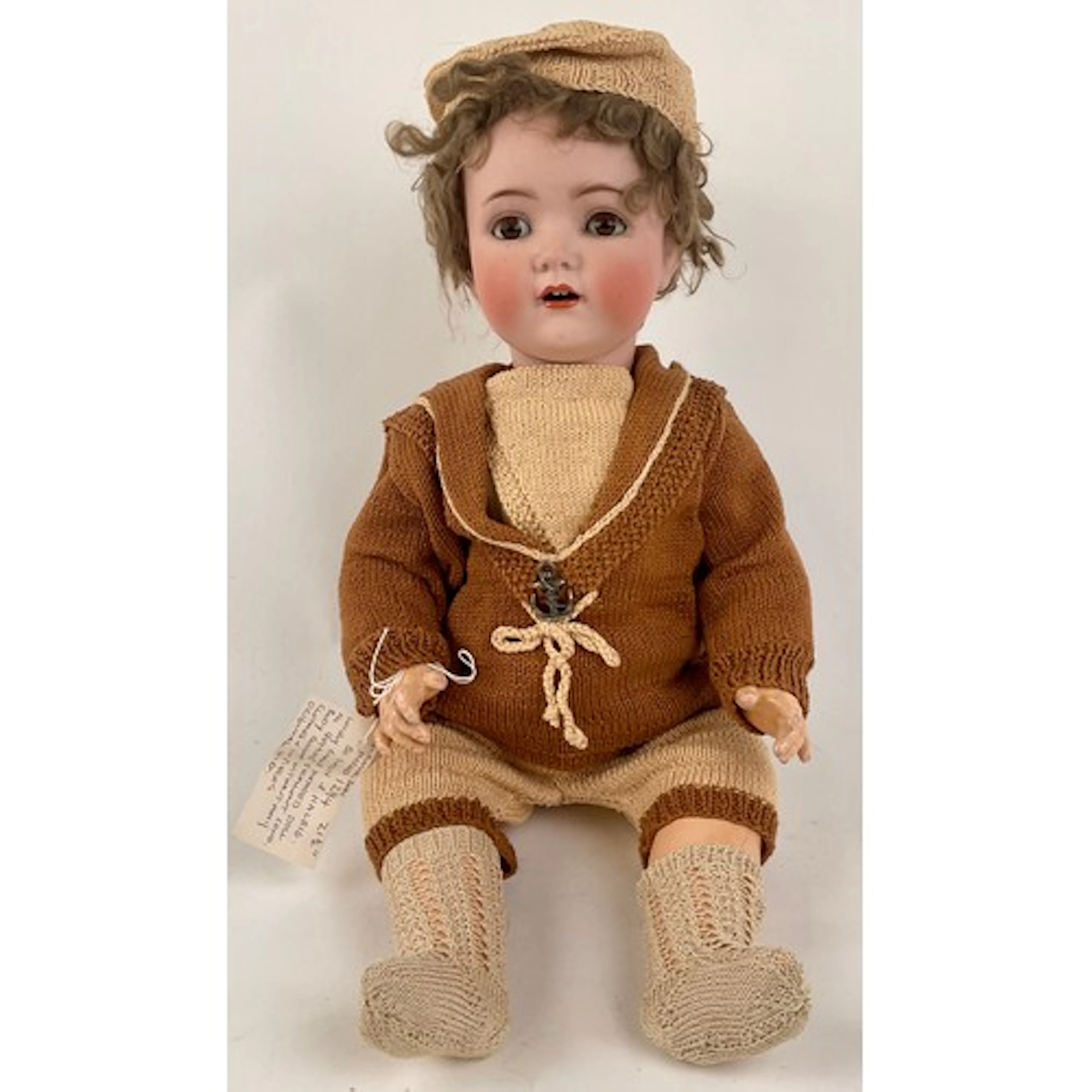 A Kammer & Reinhardt/Simon & Halbig bisque head character do...