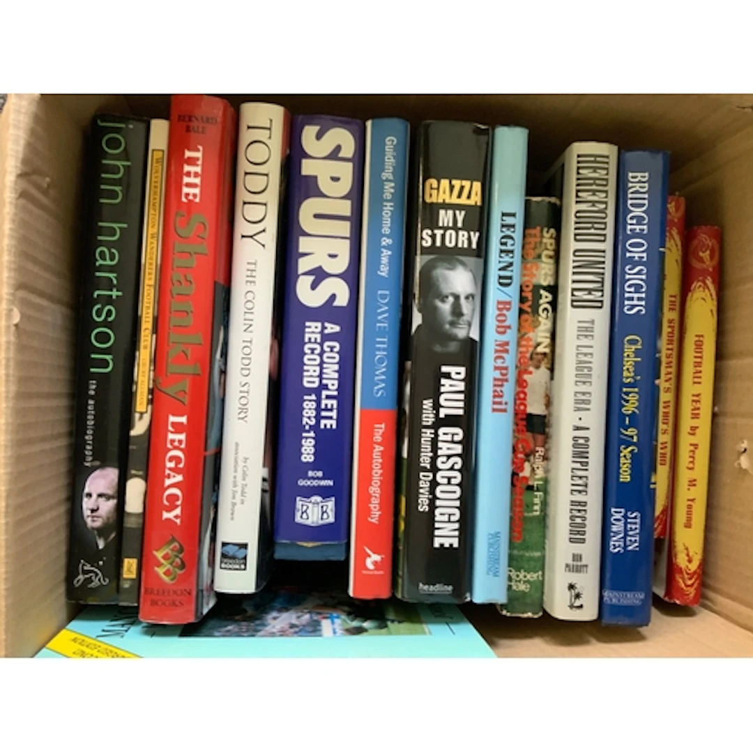 Football Book Collection: Wide range to include Tottenham Br...