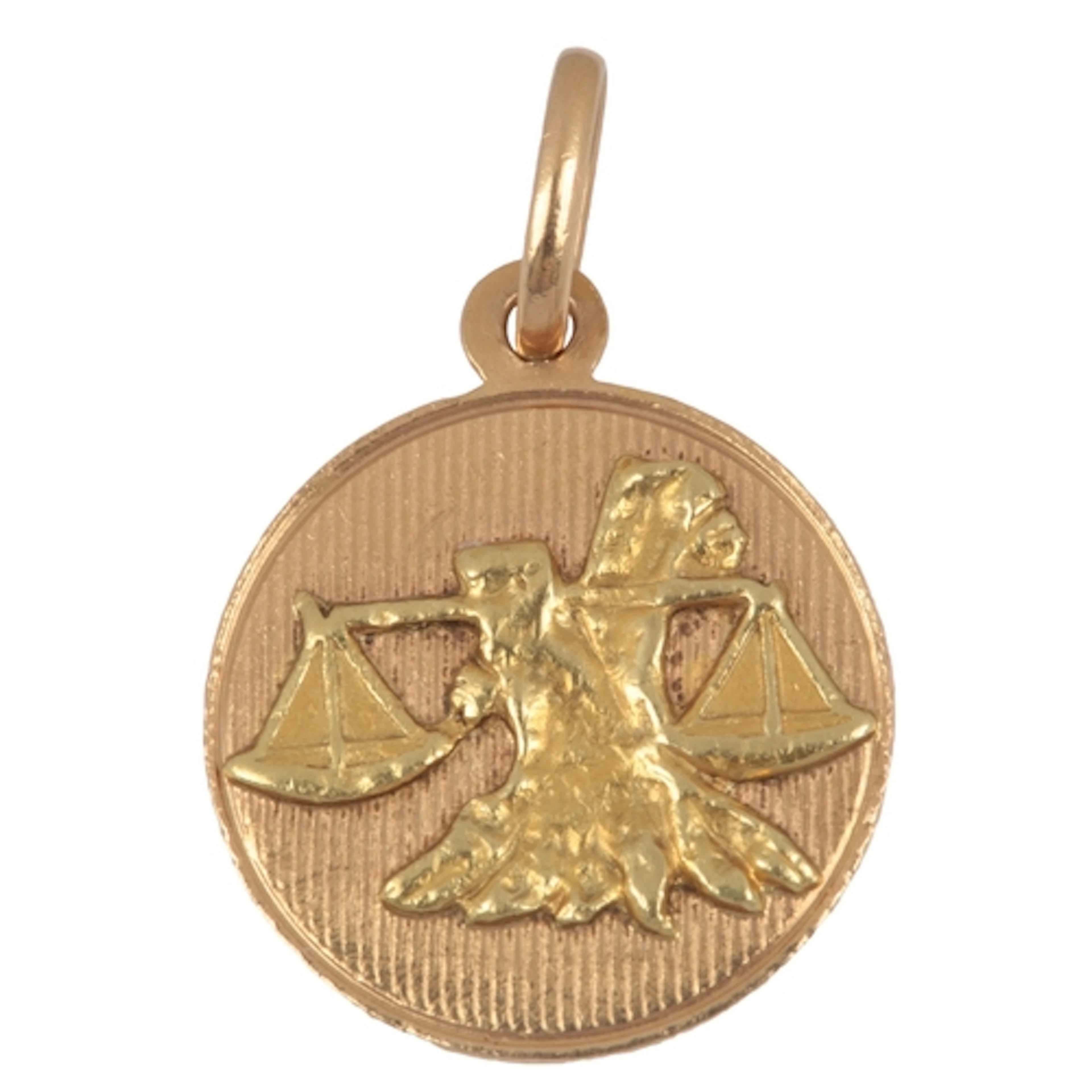 Uno a Erre, a gold 'Libra' zodiac charm, Italy, circa 1960, ...