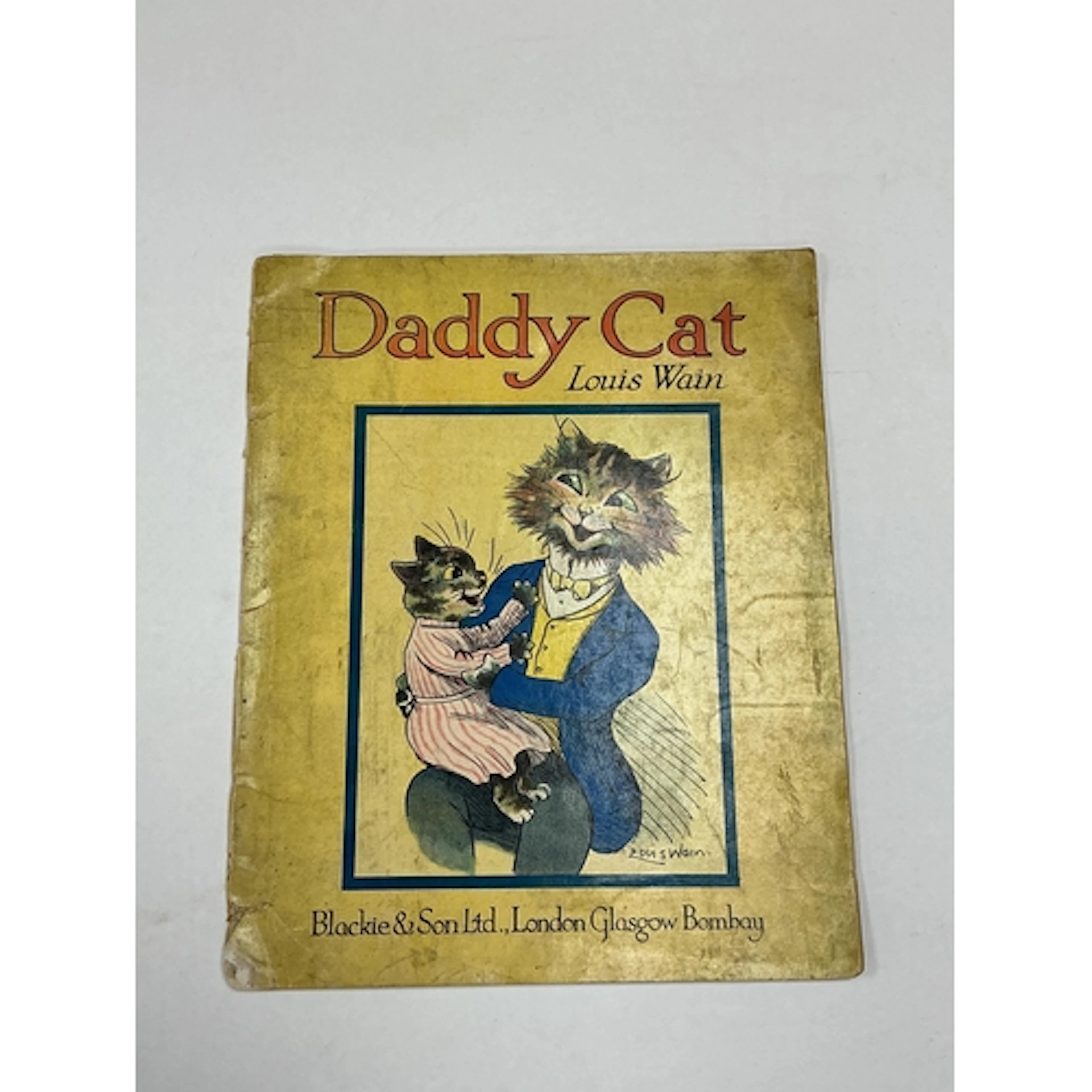 Â° Wain, Louis. Daddy Cat. full page coloured illus.; origin...