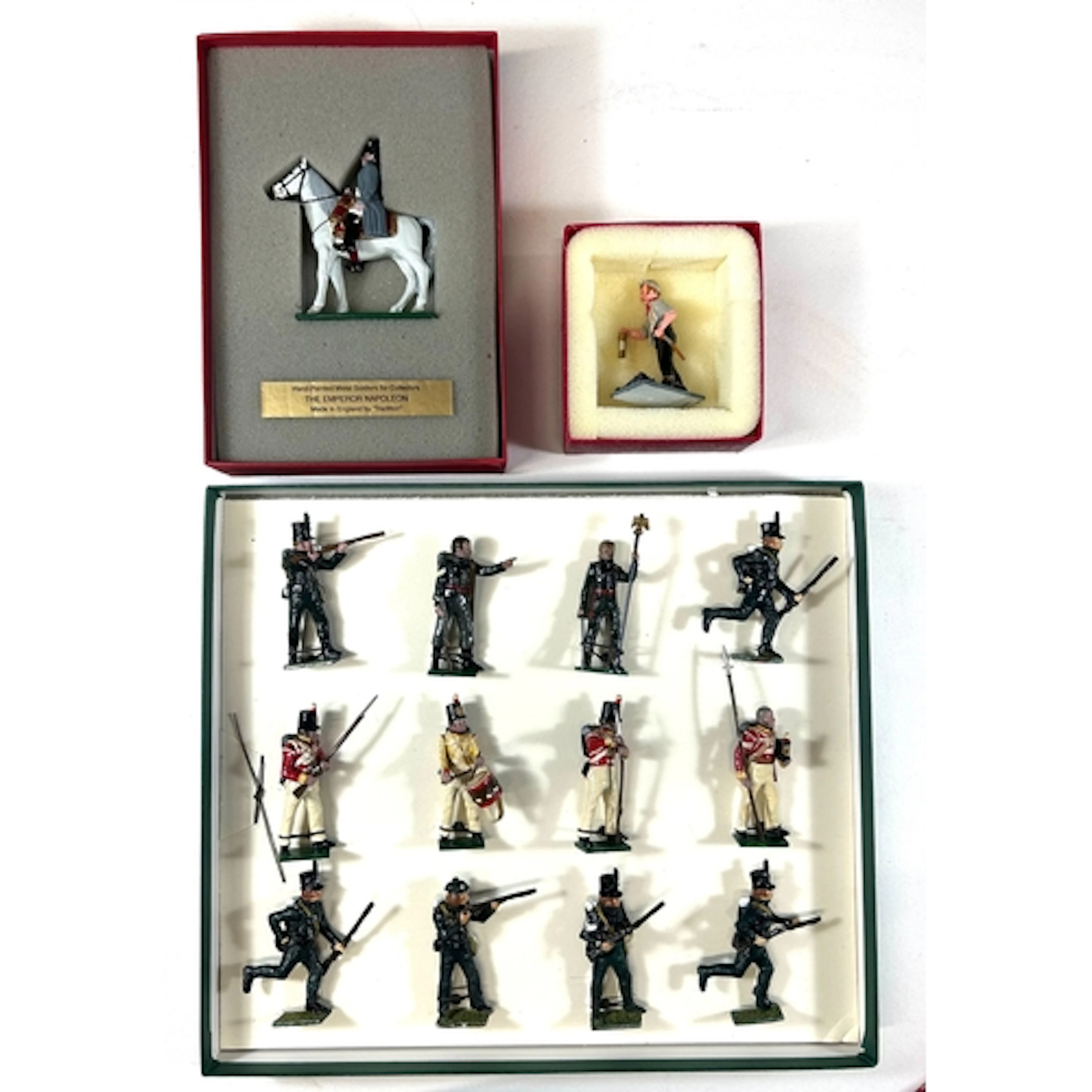 5 TRADITION METAL FIGURE SETS. b1c BRITISH IBFANTRY OF THE L...