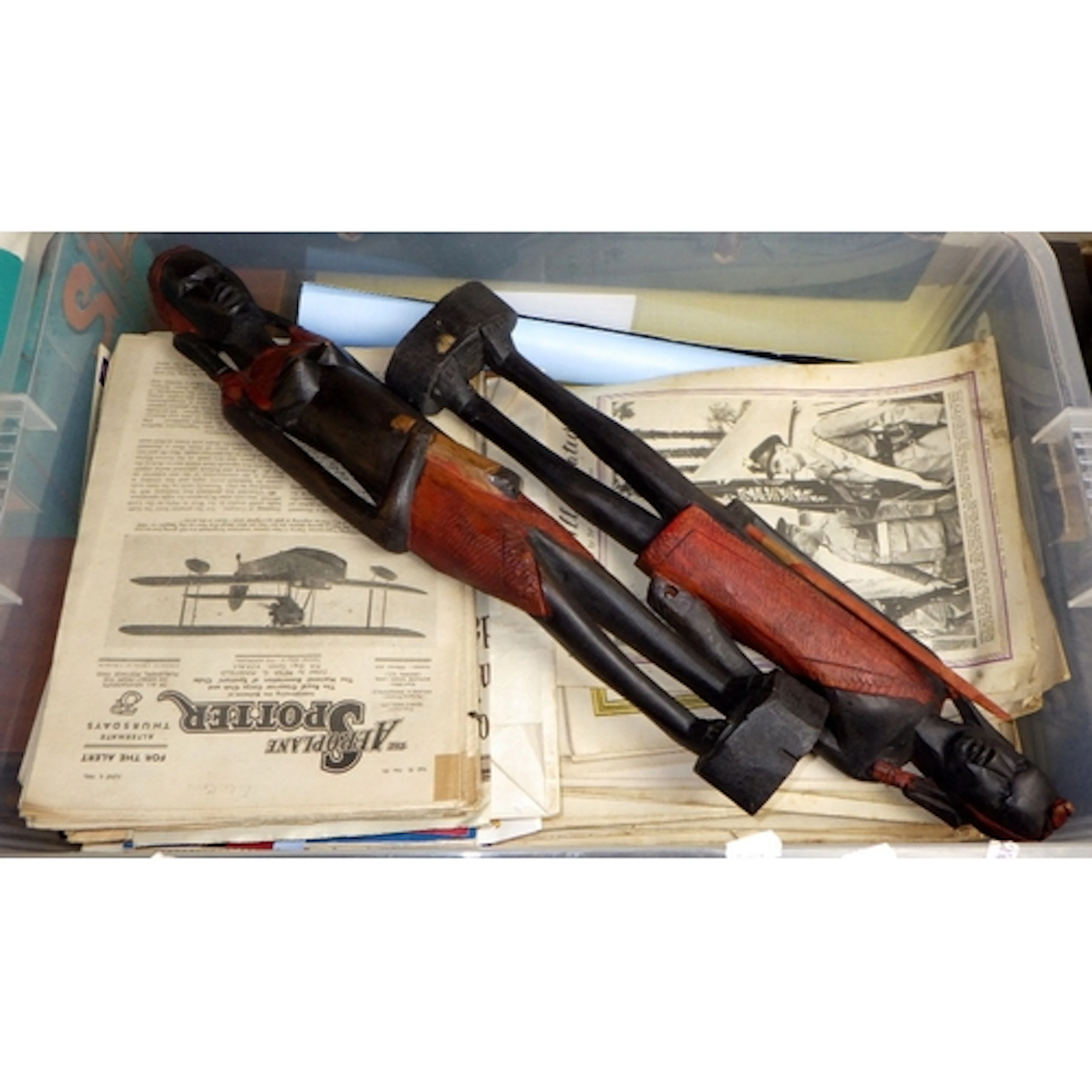 A qty of ephemera to inc Aeroplane Spotter magazines togethe...