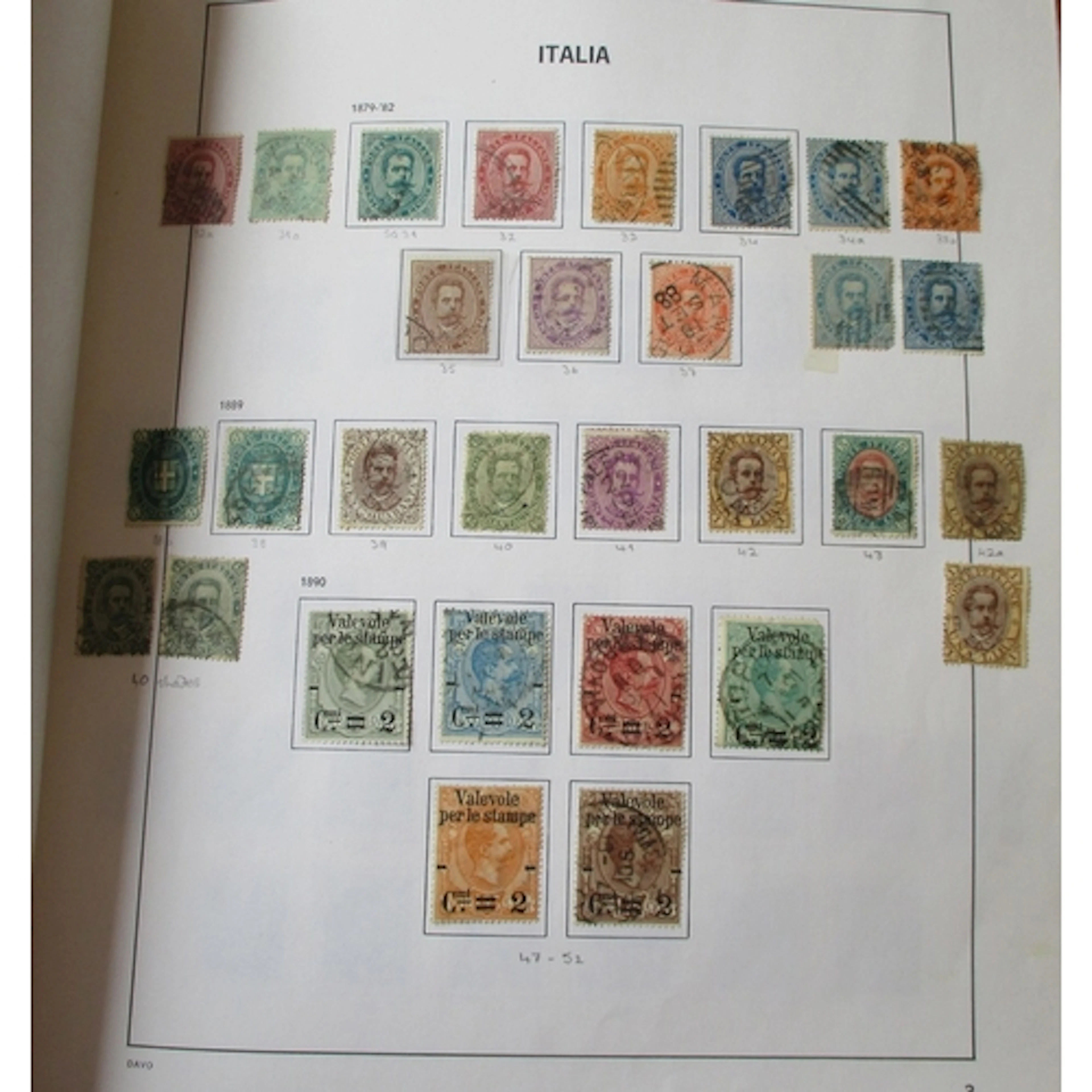 Italy. Early to modern used collection with cancels not guar...