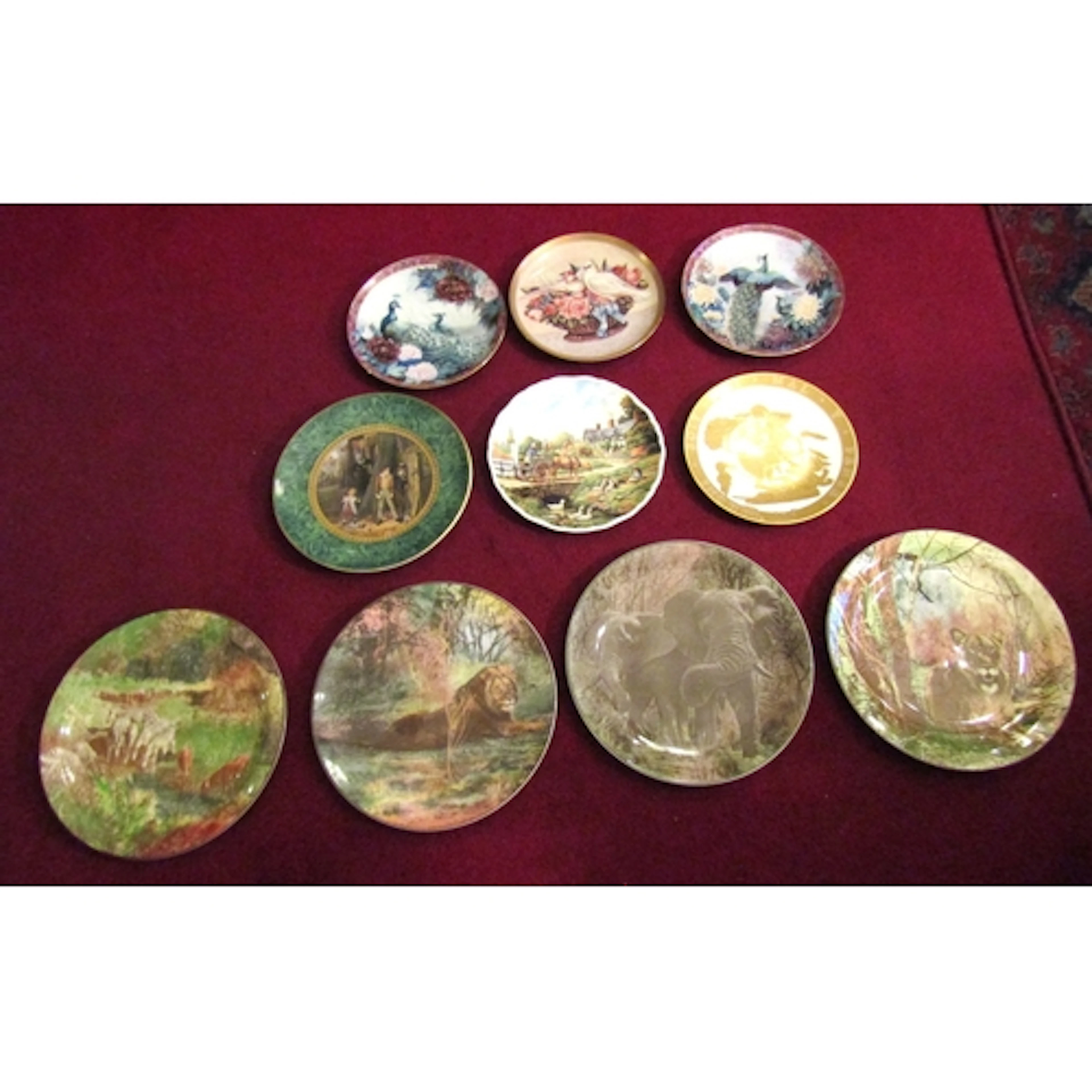 Collection of Various Chargers Including Original Set of Fou...