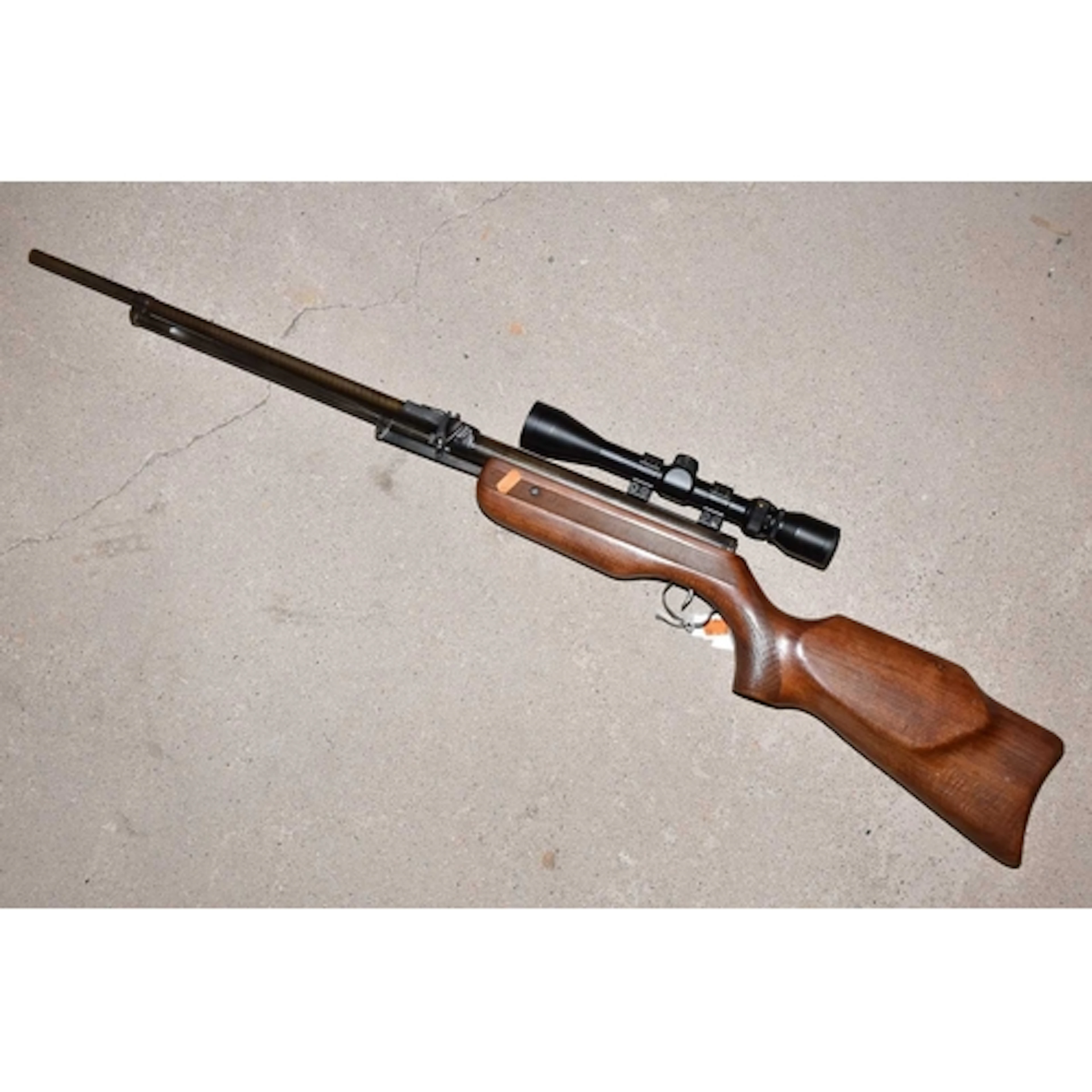 A HUNGARIAN RELUM TORNADO .22 UNDER LEVER AIR RIFLE, serial ...