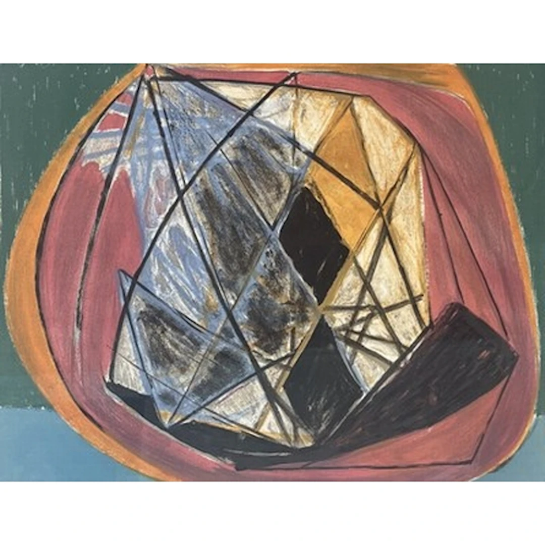 Émile Gilioli (French, 1911-1977) Abstract Lithograph on wo...