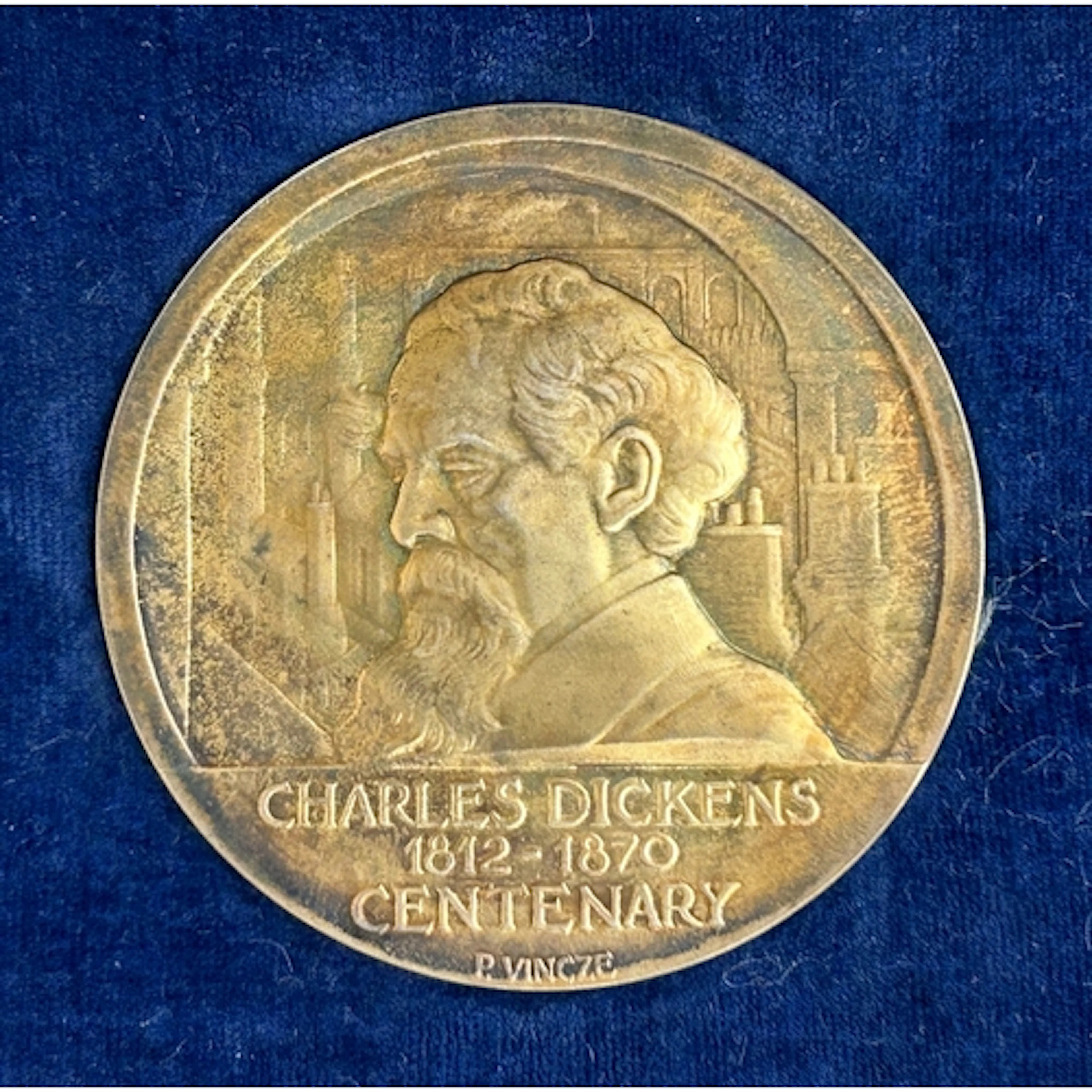 1970 Charles Dickens Centenary of Death official Royal Mint ...
