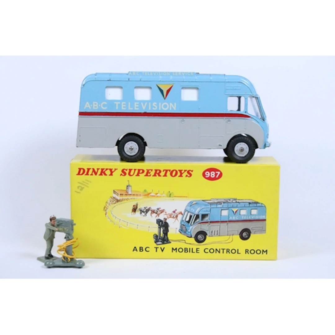 Boxed Dinky 987 ABC TV Mobile Control Room diecast model in ...
