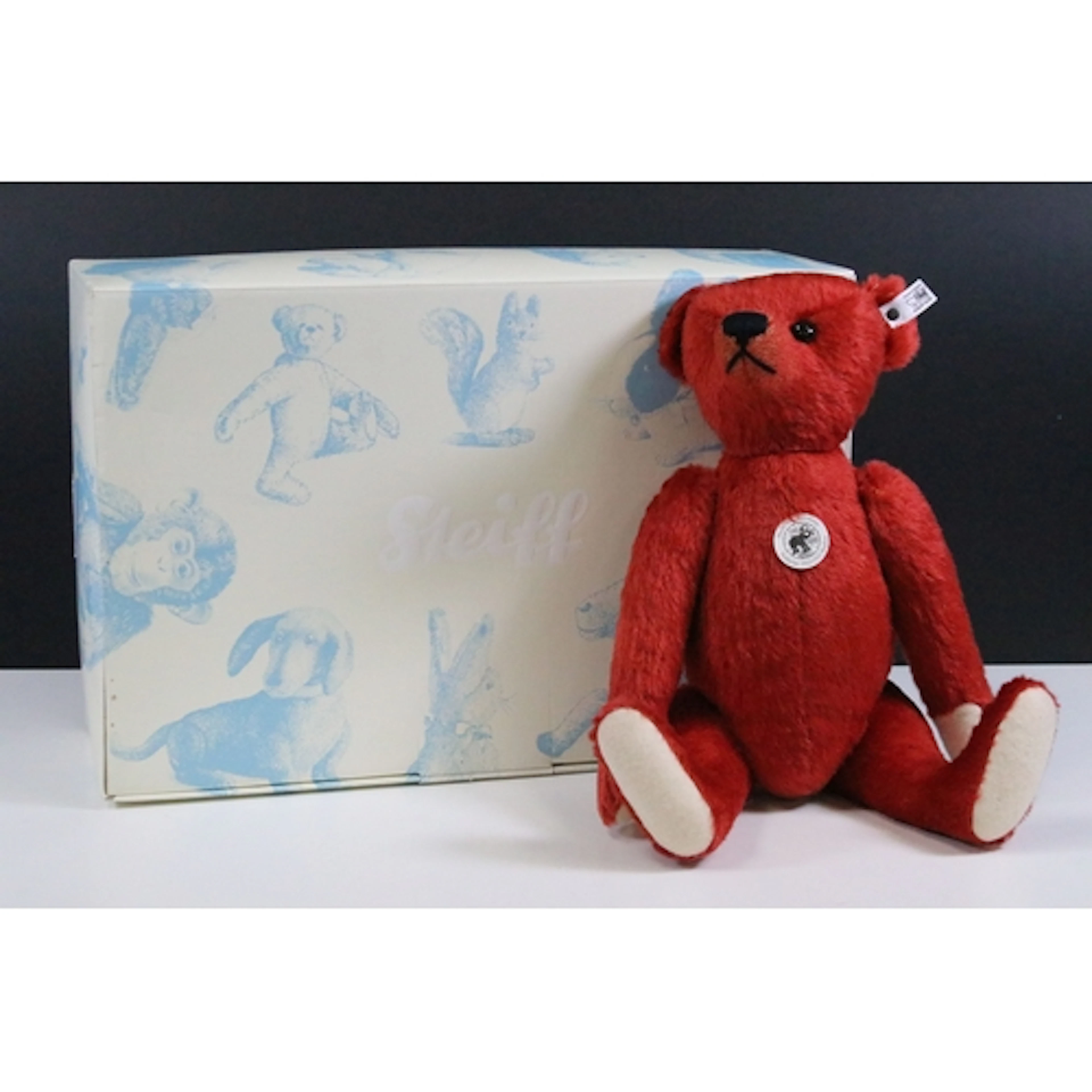 Steiff - Boxed Steiff No. 408793 1912 Replica Teddy Bear, wi...