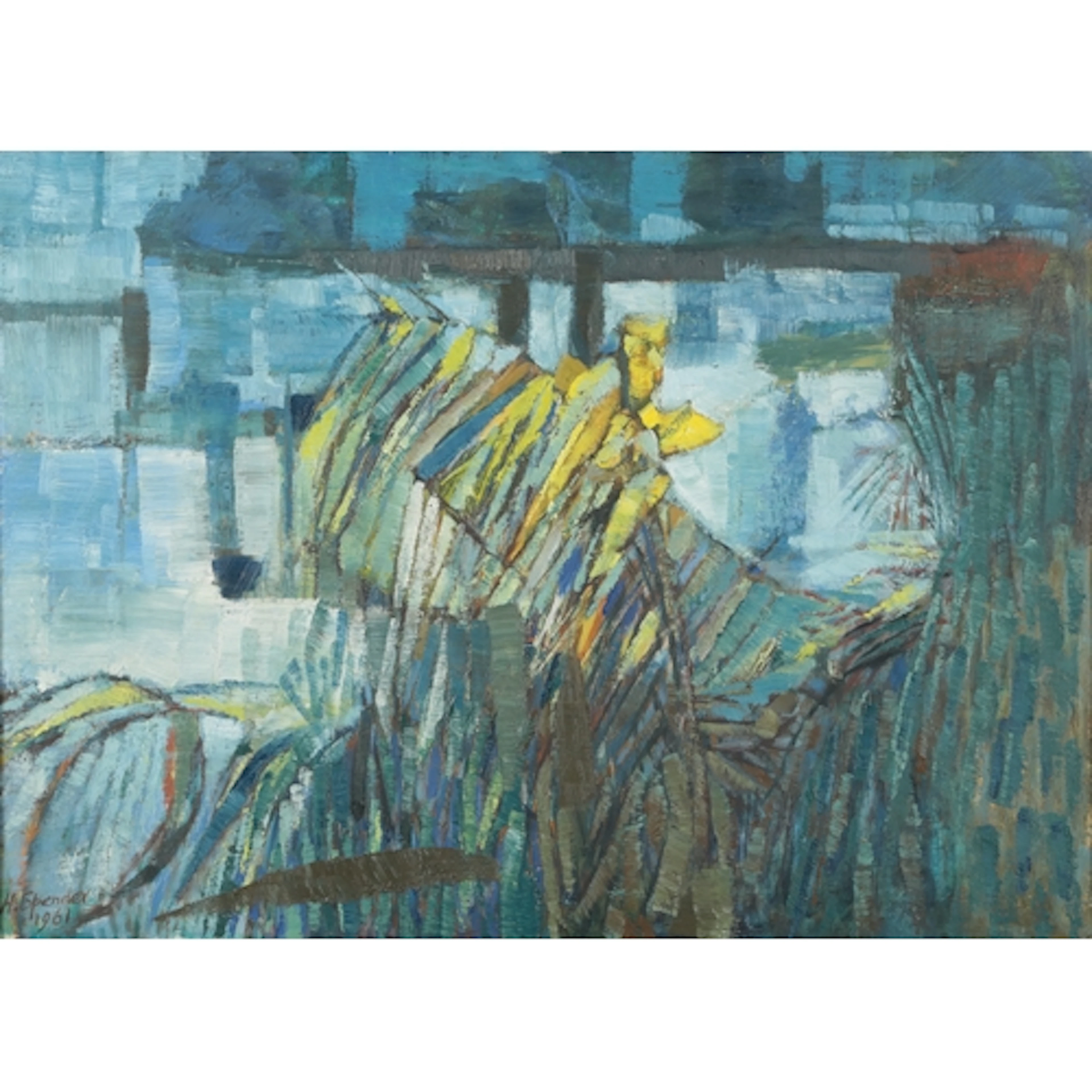 § John Humphrey Spender (1910-2005) 'River Path' signed and...