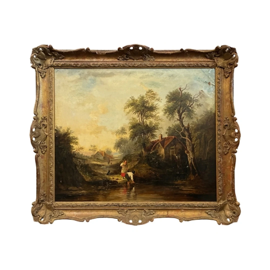 Edward Charles Williams (British, 1807-1881) ‘Figures By A M...