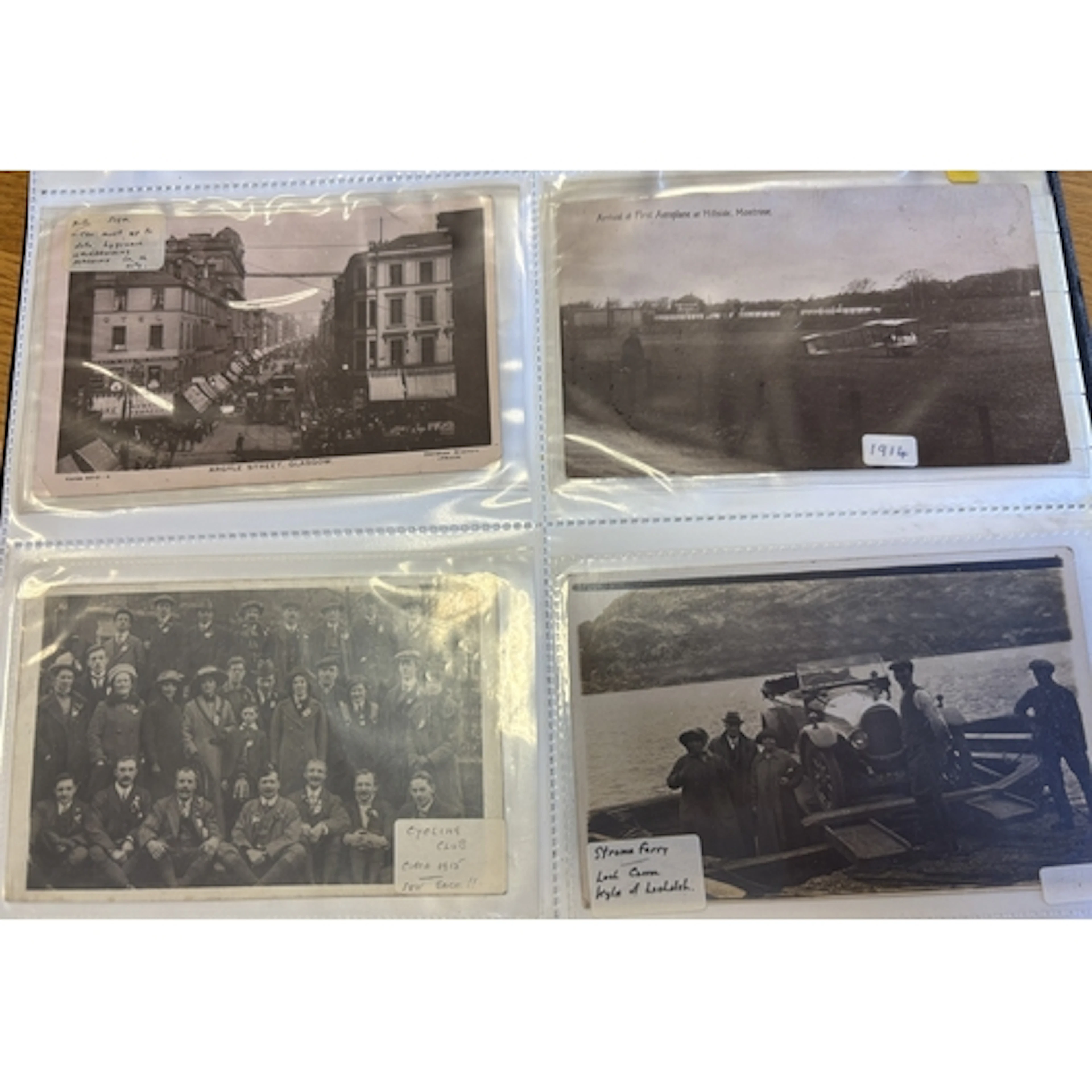 Misc. Coln. of mostly vintage cards in 6 albums, with ptd, R...