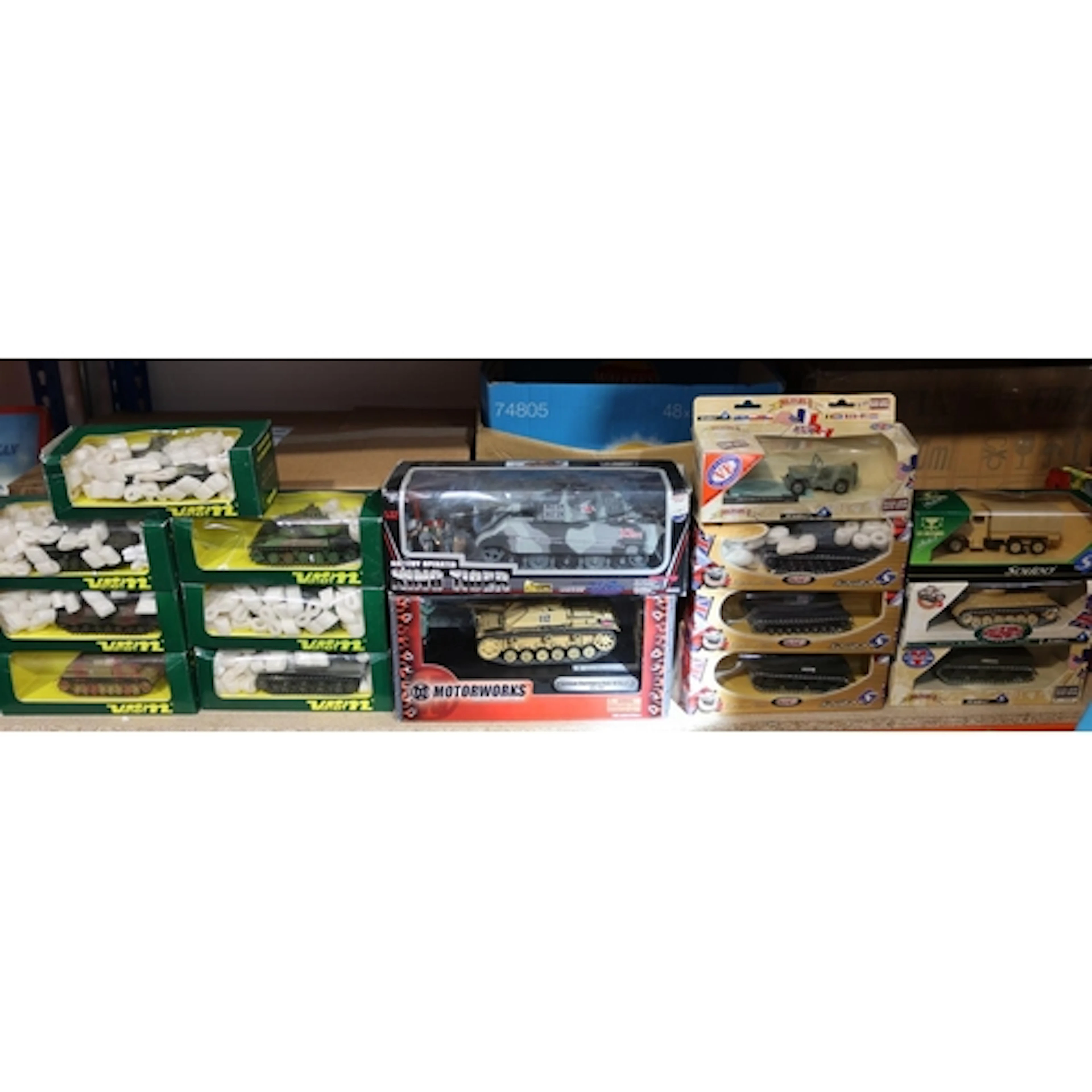 Solido, New Ray, Verem and other tank models.