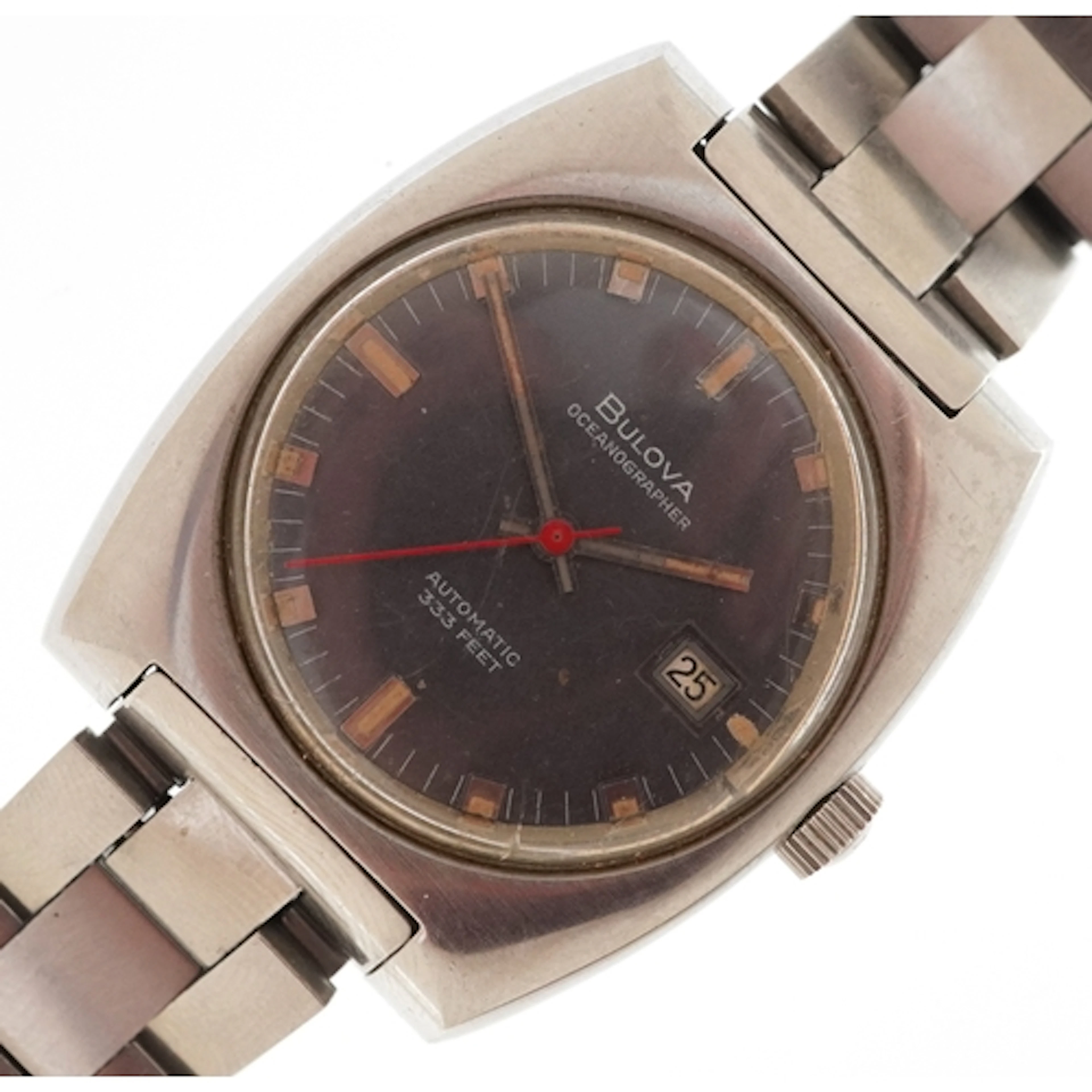 Bulova, vintage gentlemen's Bulova Oceanographer automatic M...