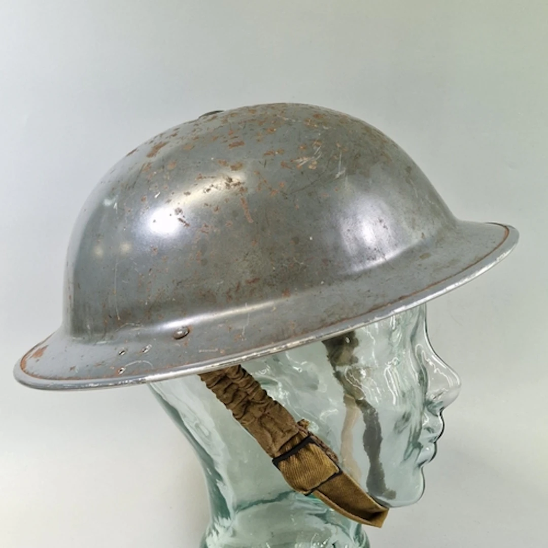 WW2 British Home Front/Civil Defence helmet, dated 1940, wit...