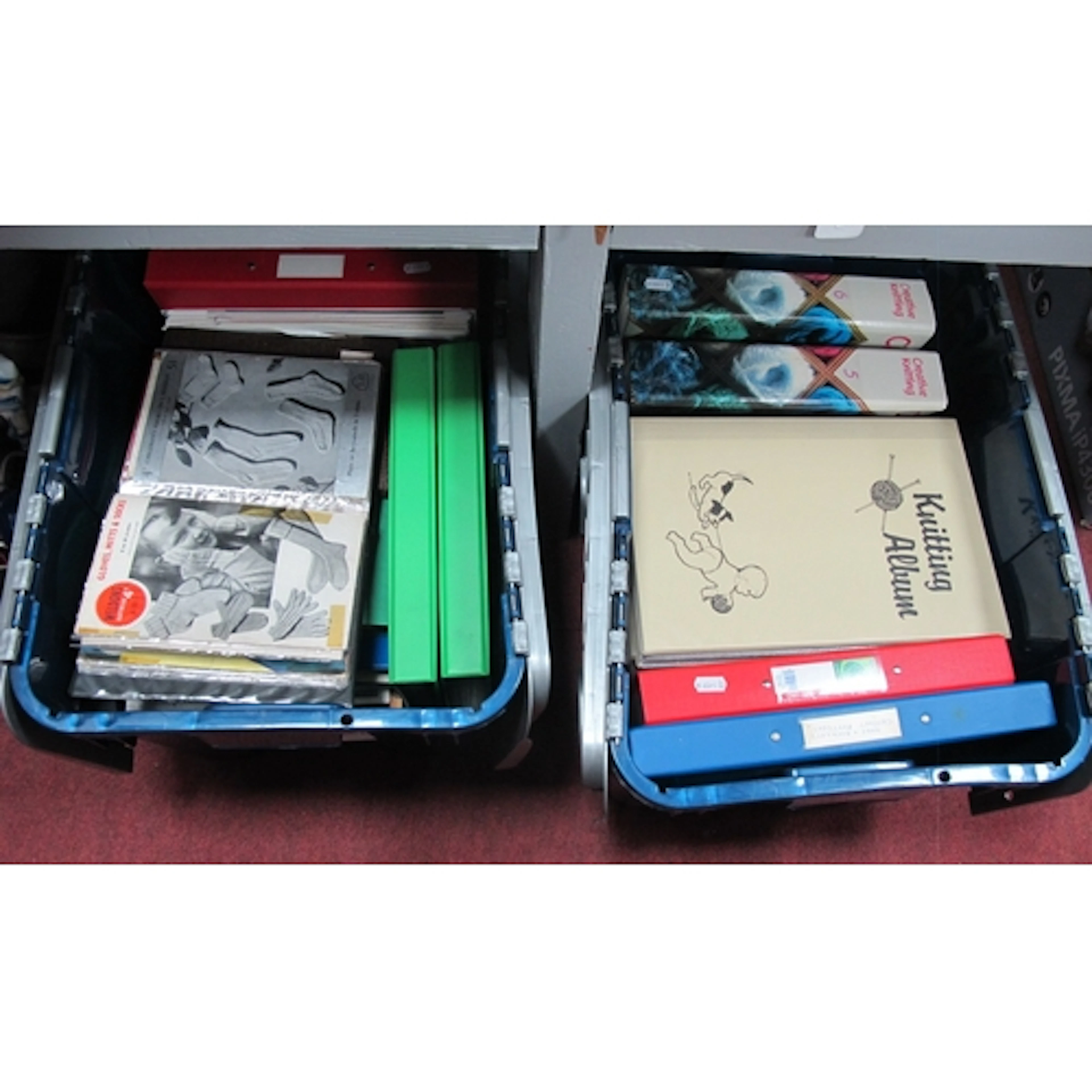 Large Quantity of Vintage Knitting, Crochet and Needlework P...