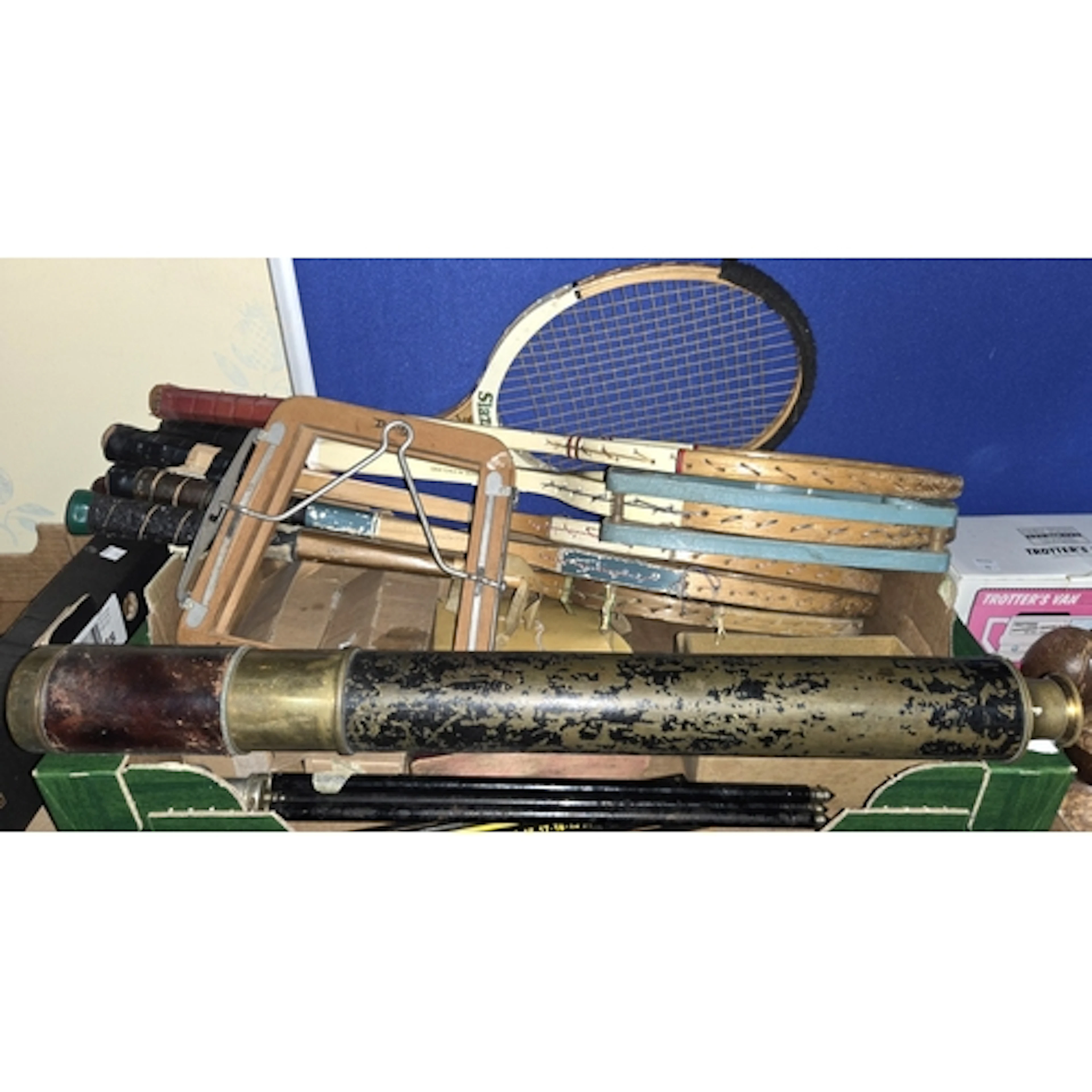 A selection of collector's items including a vintage black j...