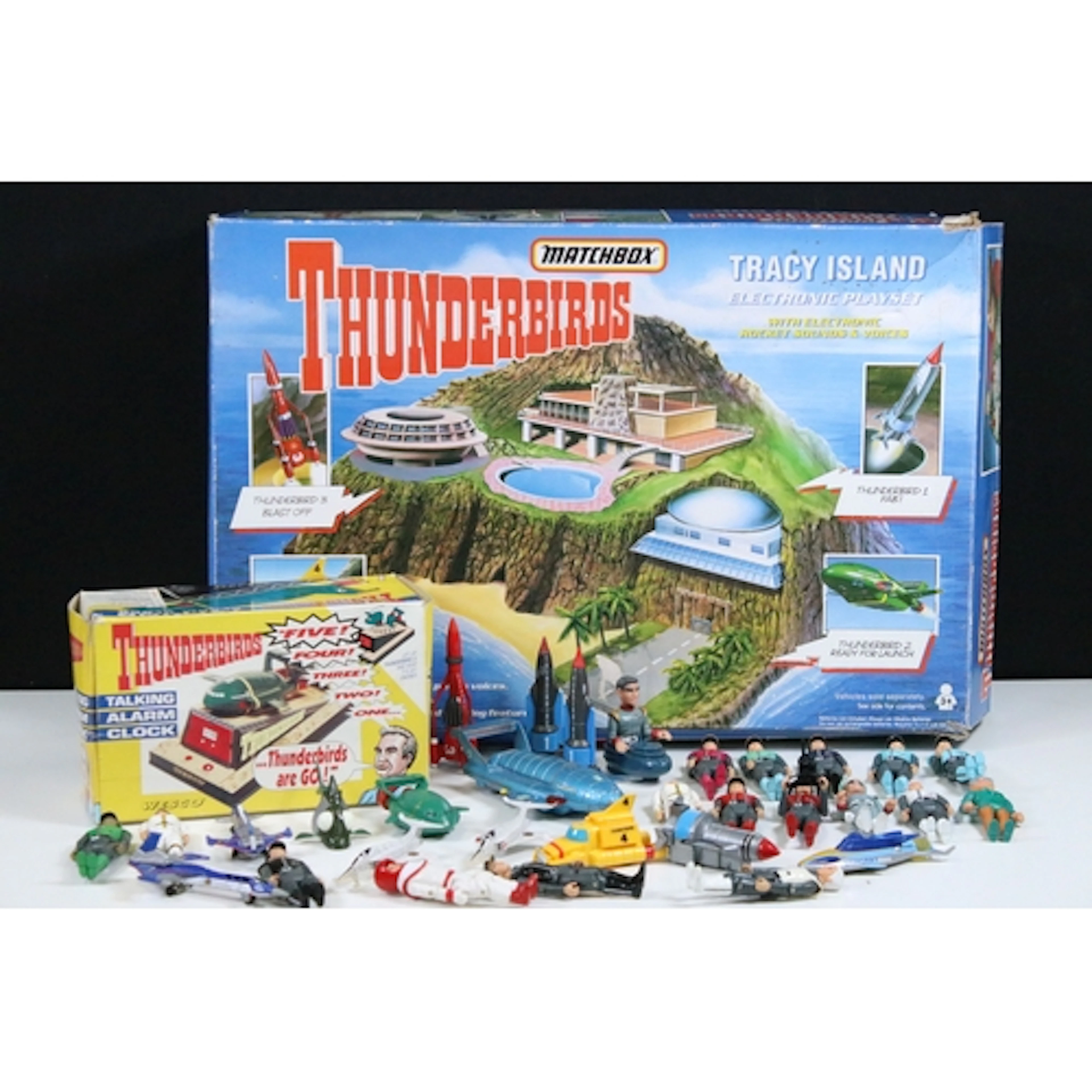 Collection of Gerry Anderson's Thunderbirds related toys and...