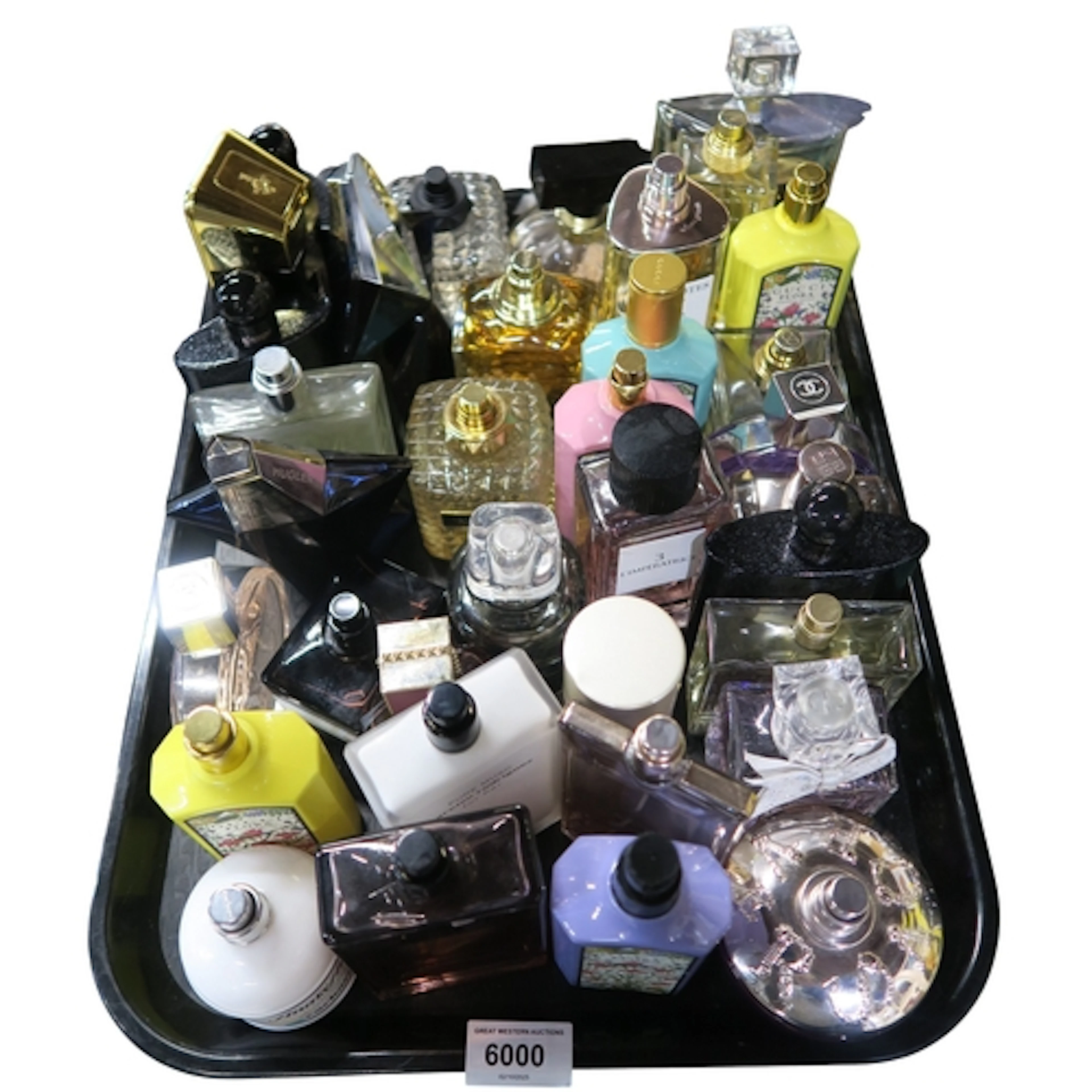 A collection of mainly ladies perfume, mostly testers includ...