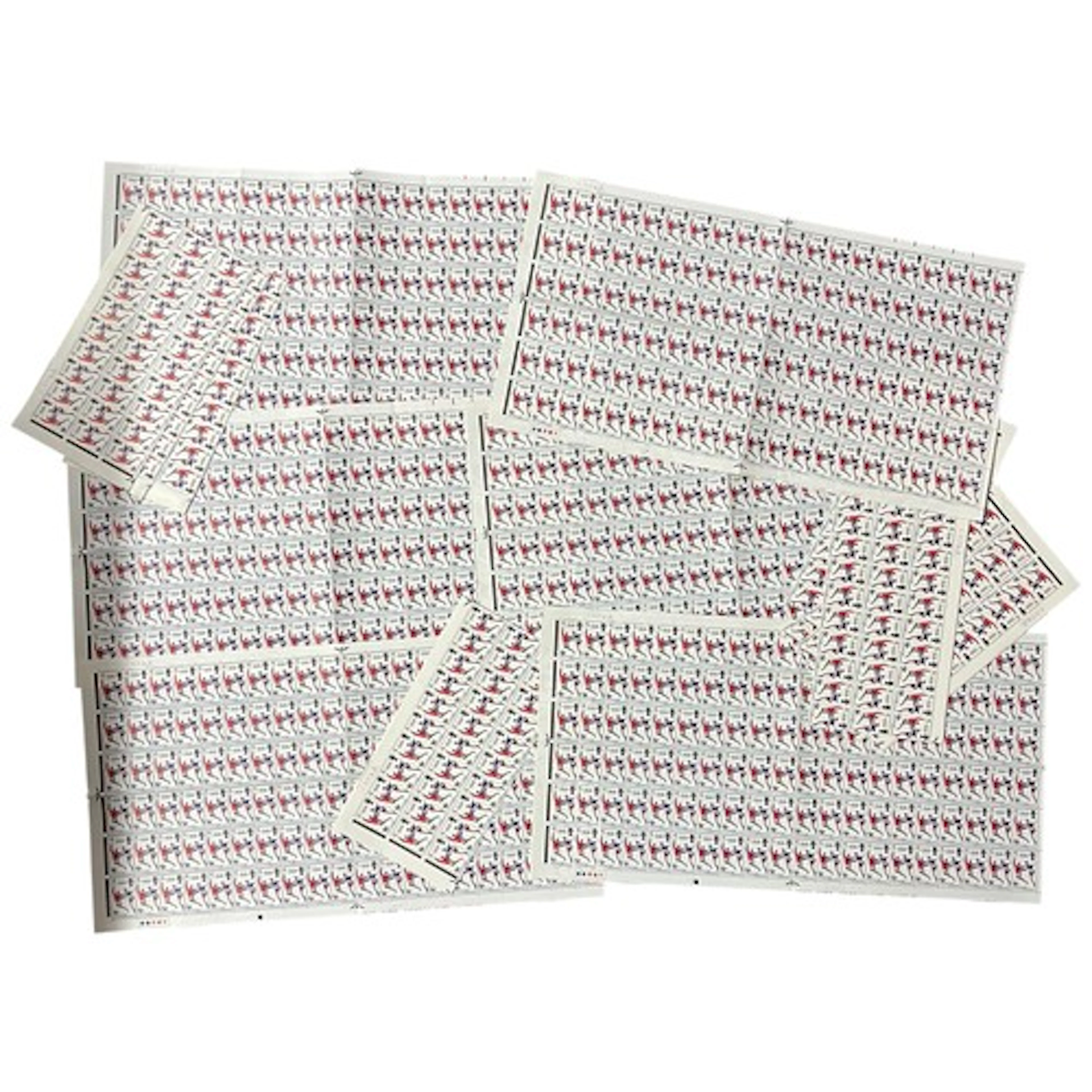 Great Britain 1966 World Cup Winners UM sheets of 120 (x14)....