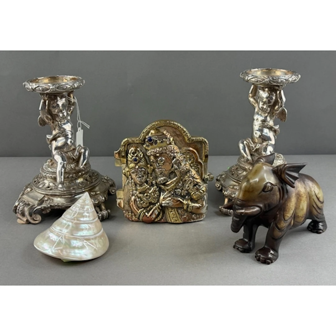 Decorative Arts: Frank Meisler trinket box King Solomon's We...