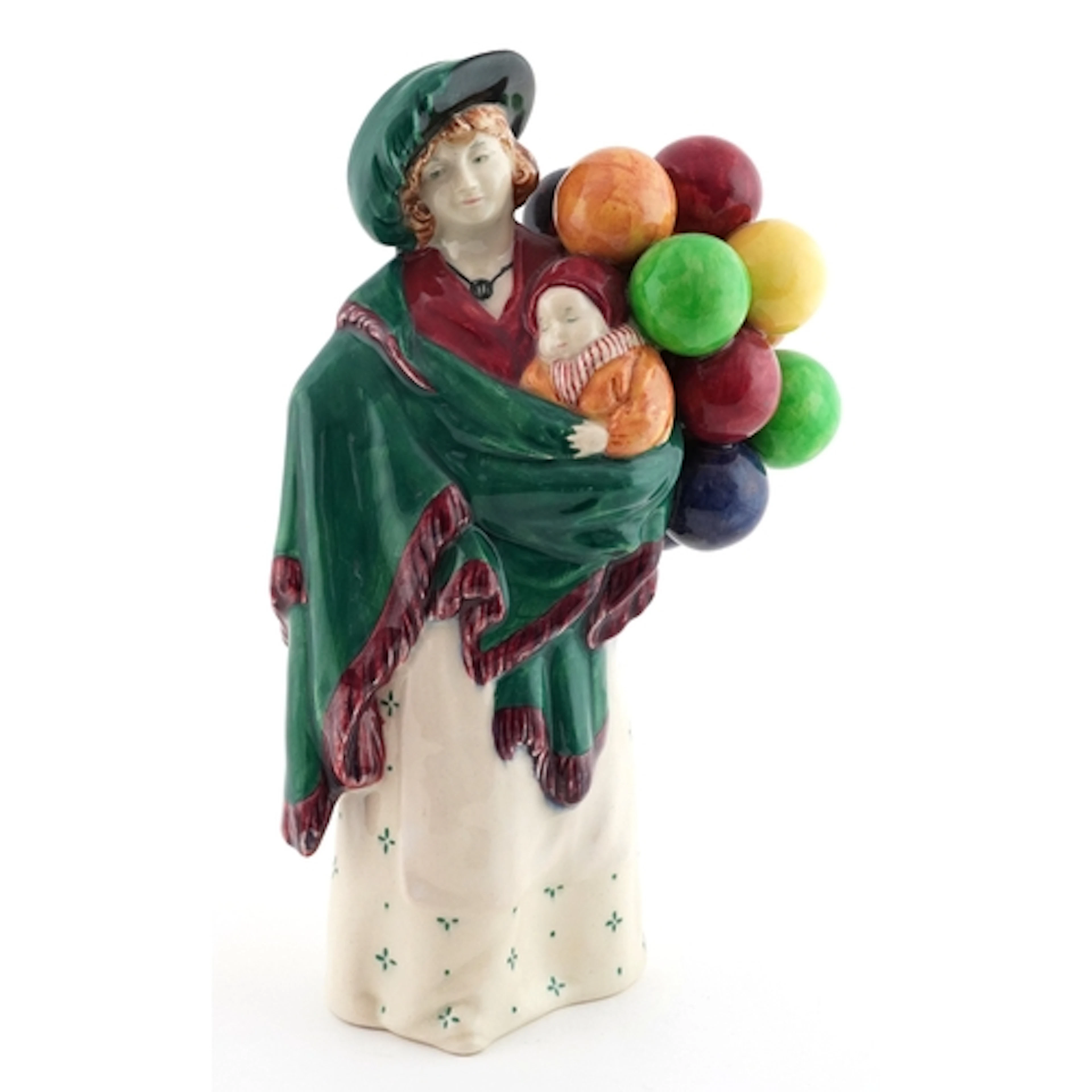 Royal Doulton figurine - The Balloon Seller HN583, 23cm high...