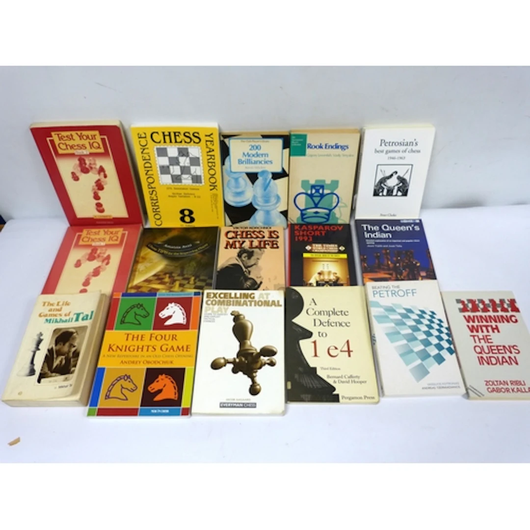 Chess. A carton of various softback publications....