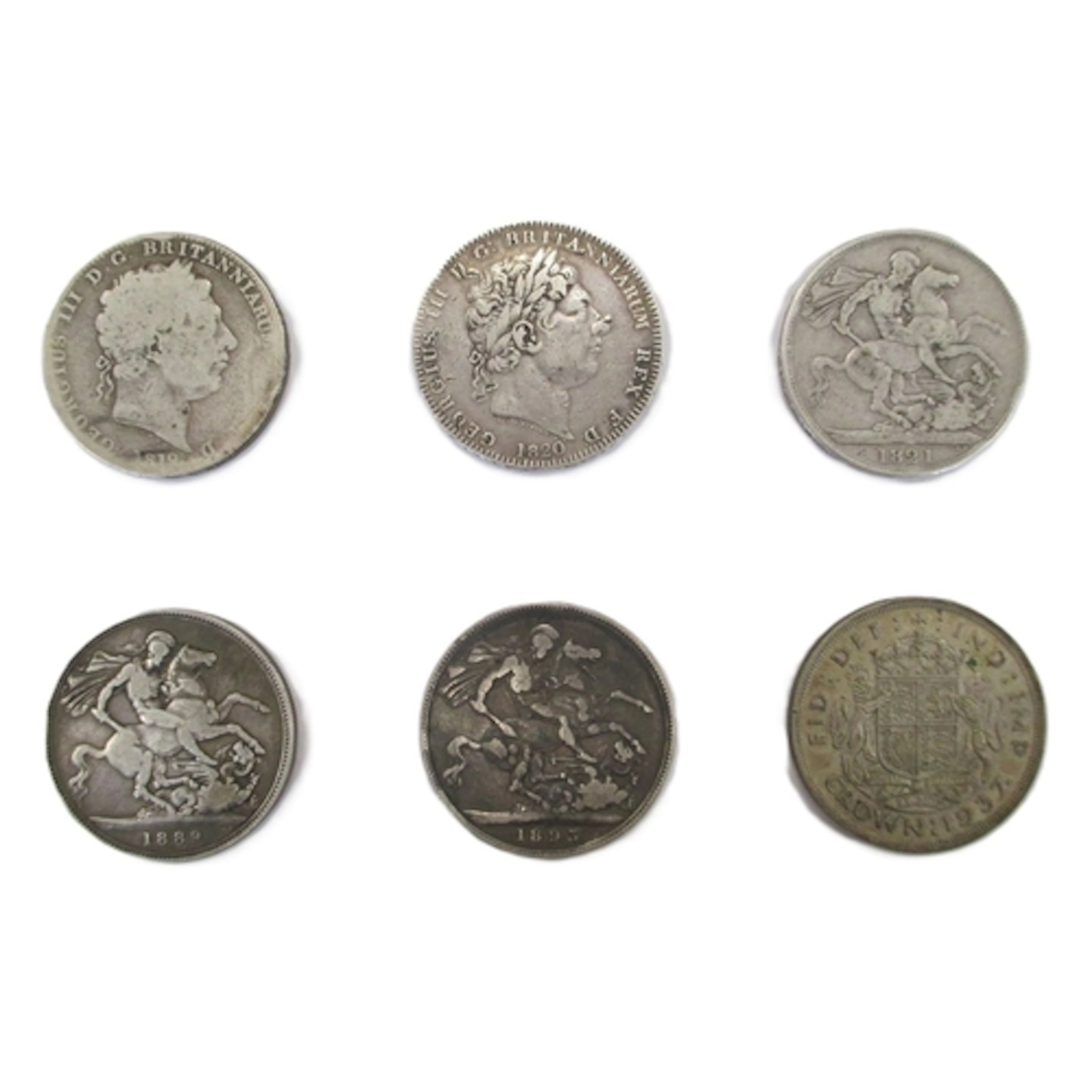 Collection of British crowns fine to very fine includes, 181...