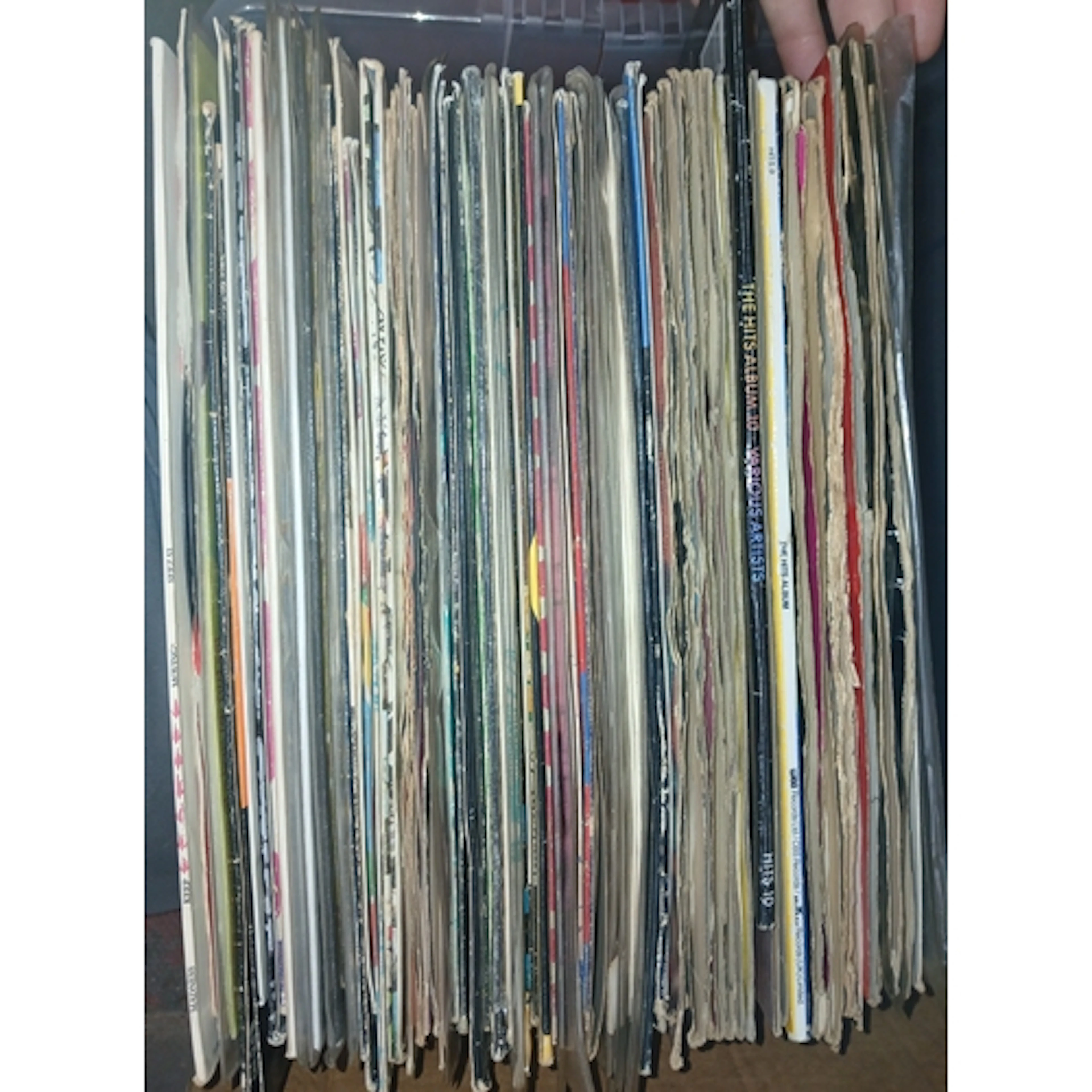 A box of mainly 12" singles including 1990s dance etc.