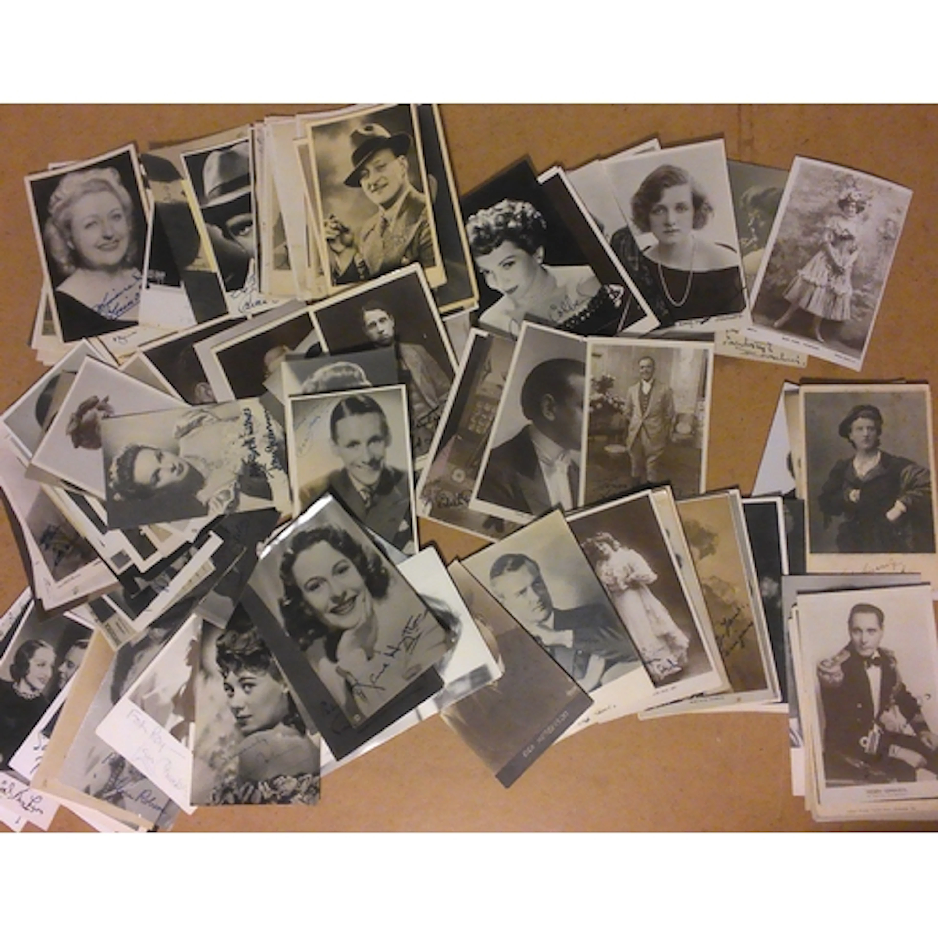 Collection of over 100 stage and screen personalities many w...