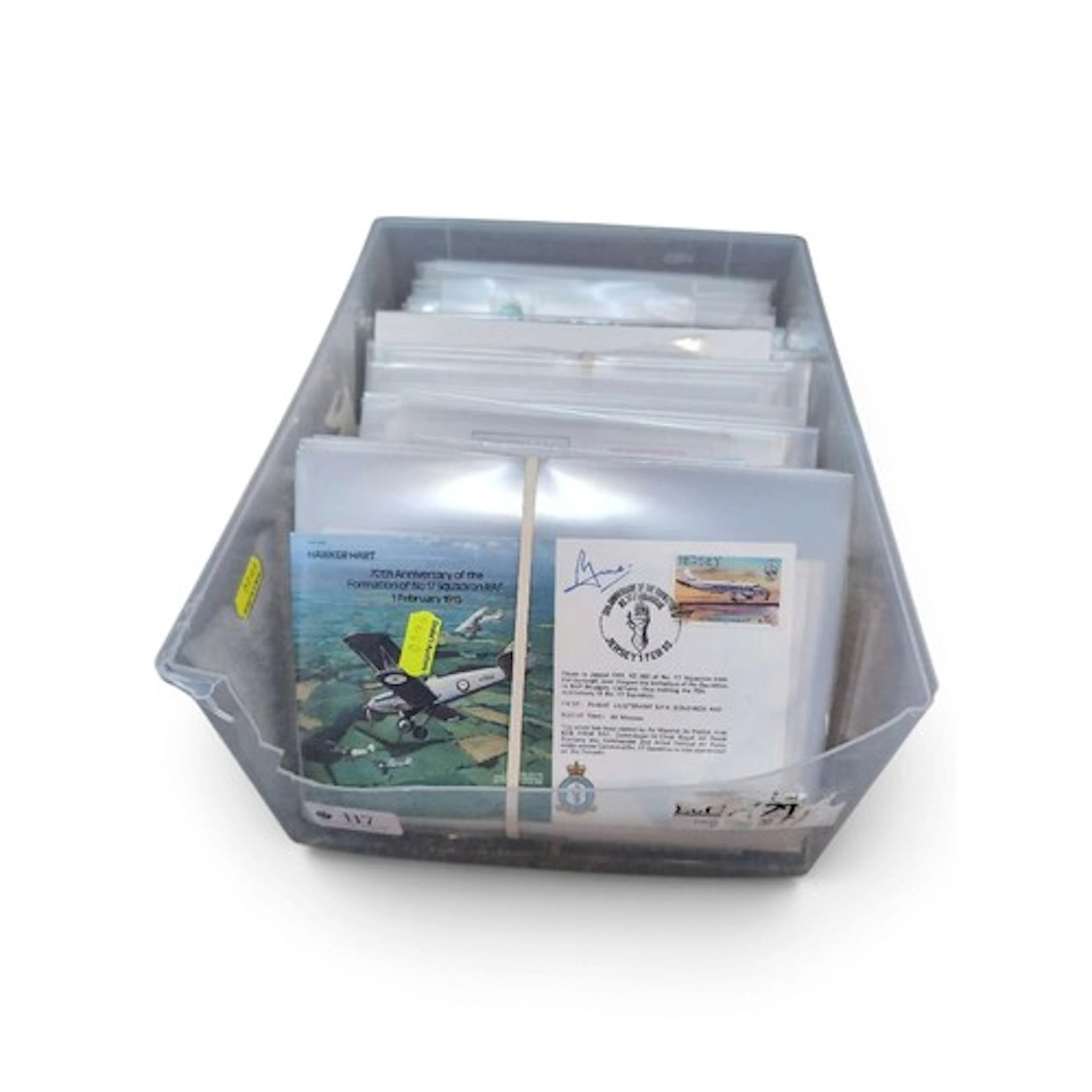 Tub of variously-themed 1st day covers inc. aircraft, milita...