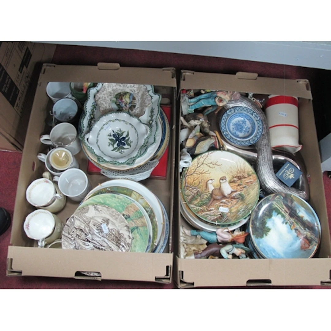 Ceramics, including quantity of collectors' plates, commemor...