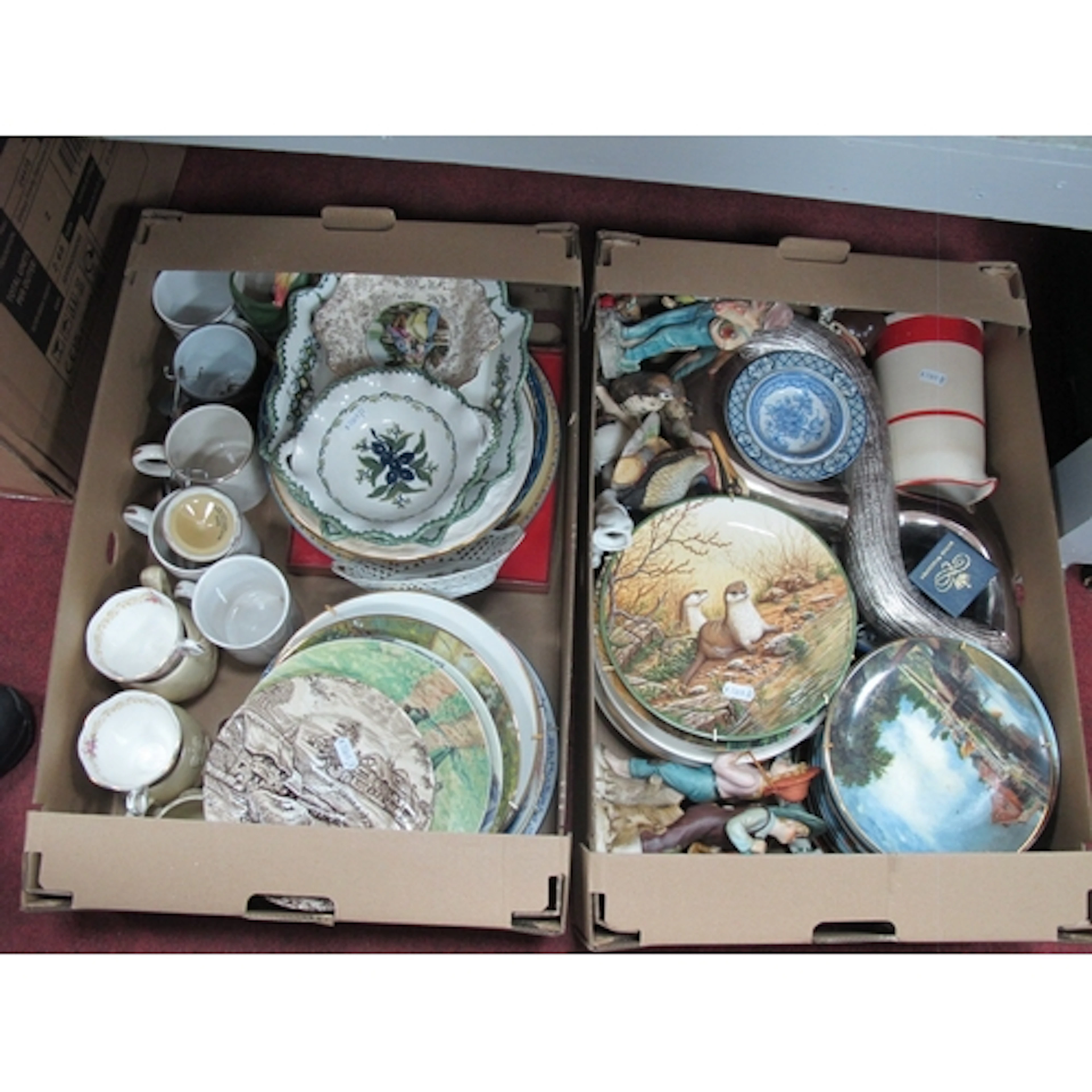 Ceramics, including quantity of collectors' plates, commemor...