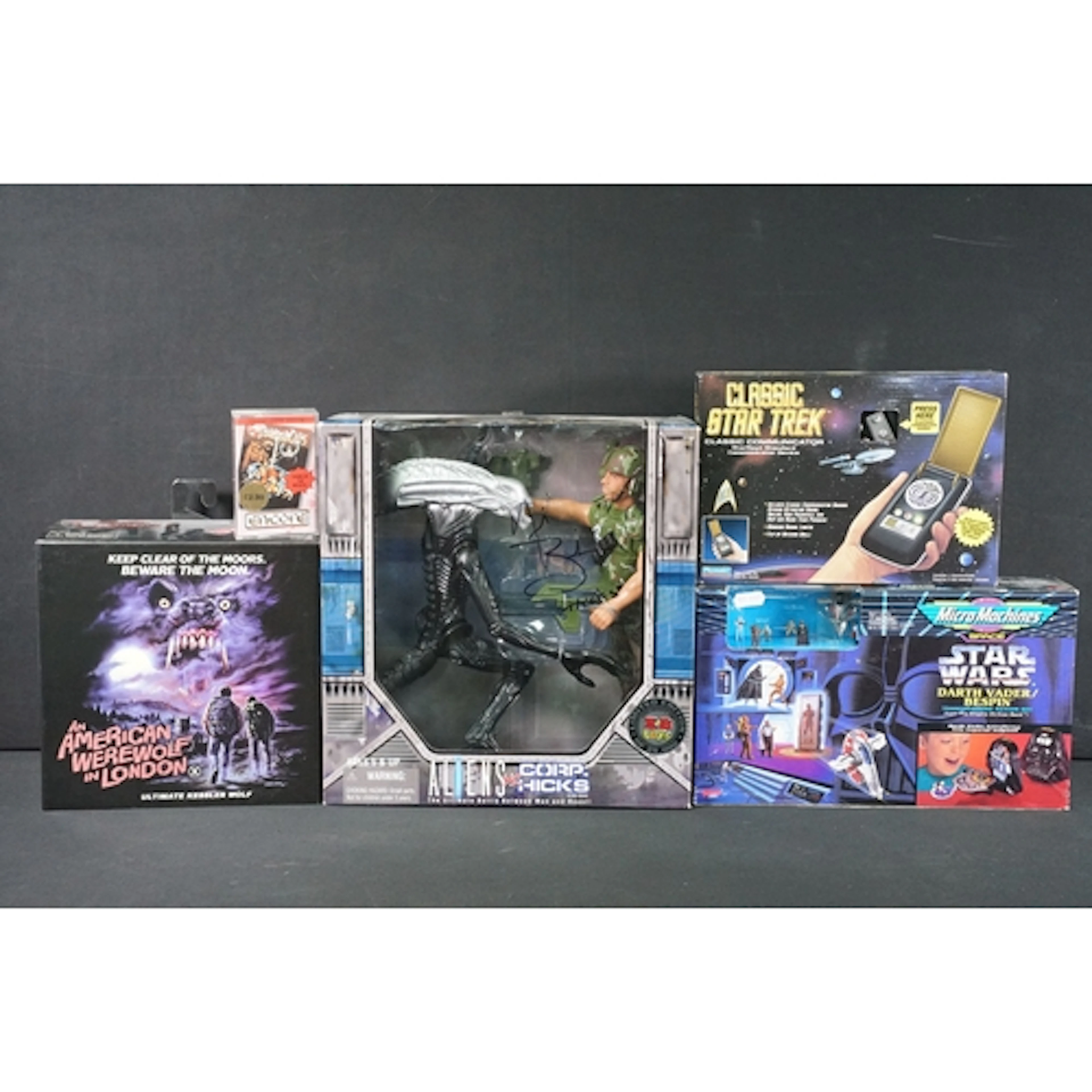 Collection of mixed toys to include boxed Neca Reel Toys An ...