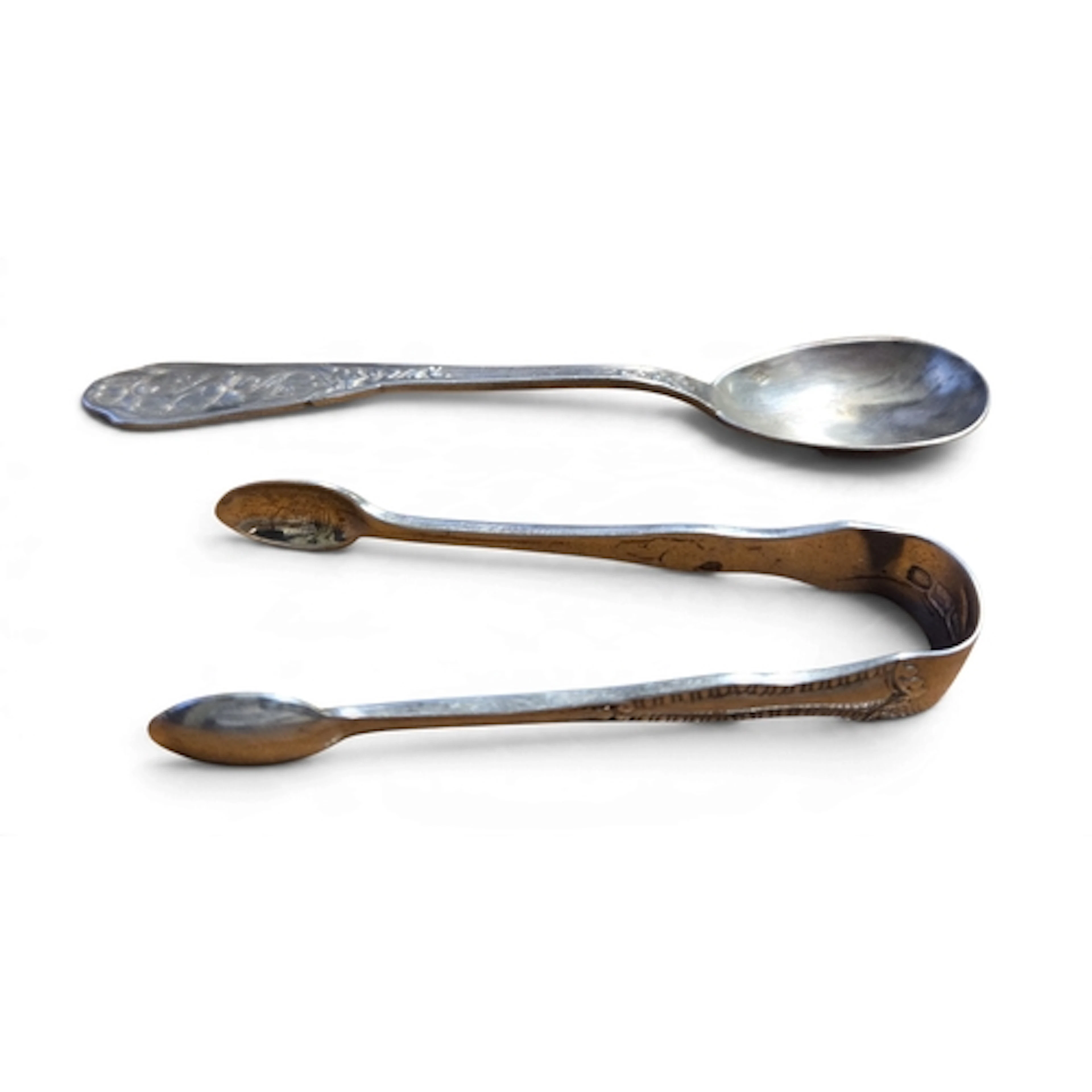 A late 19th Century 1st grade Silver Coffee Spoon from the P...