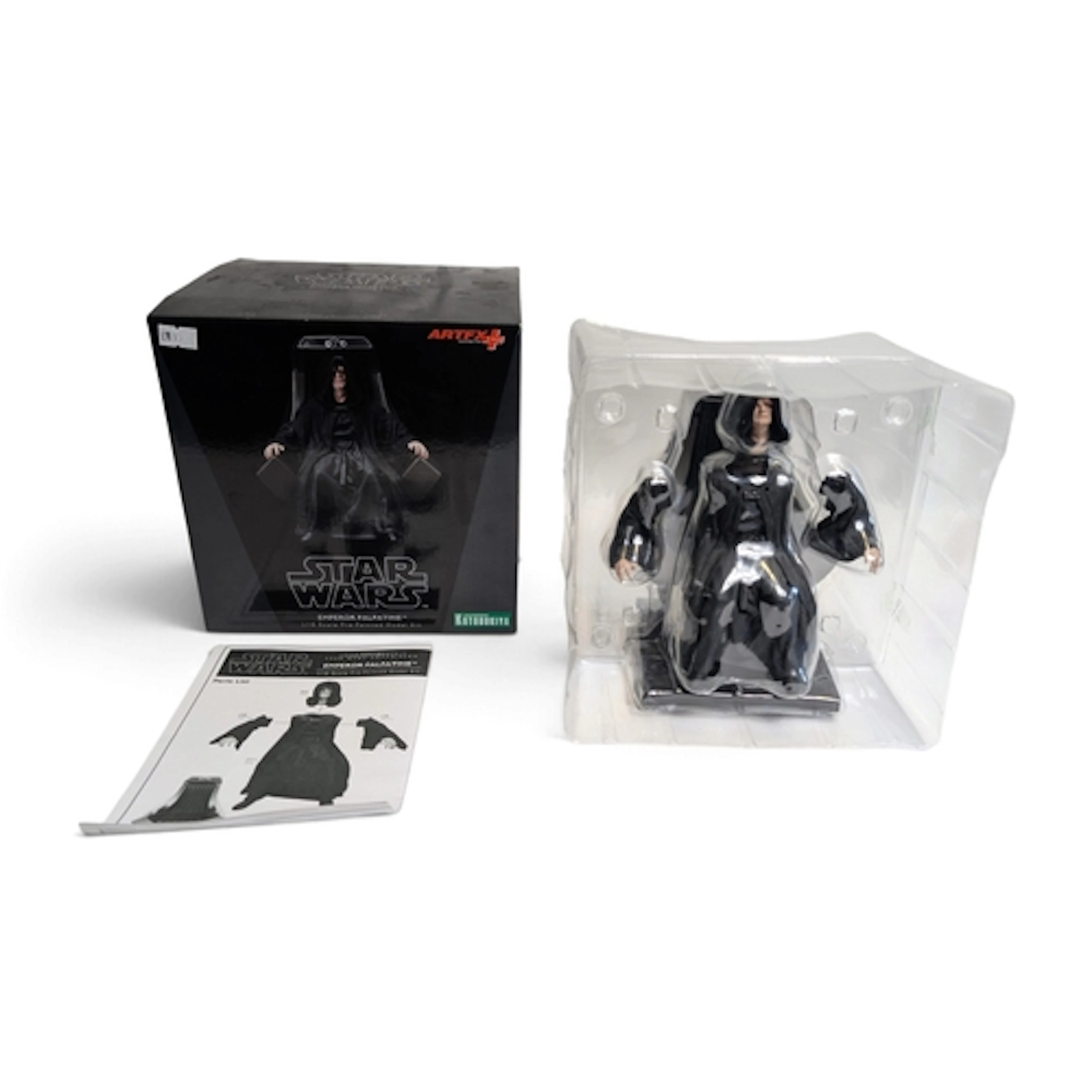Kotobukiya Star Wars ARTFX+ 1/10 scale Emperor Palpatine.