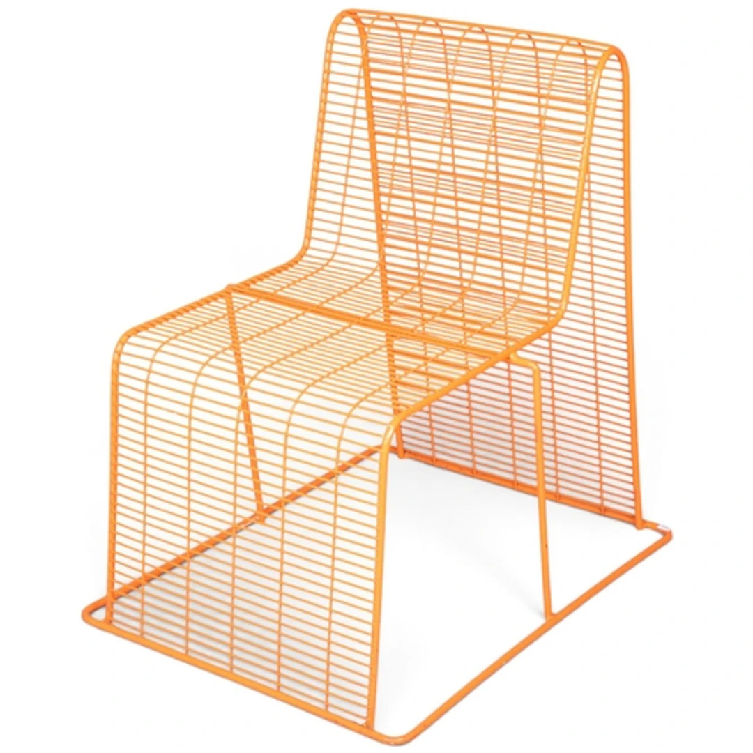 SHIN and TOMOKO AZUMI, a rare post-modern pastel orange, coa...