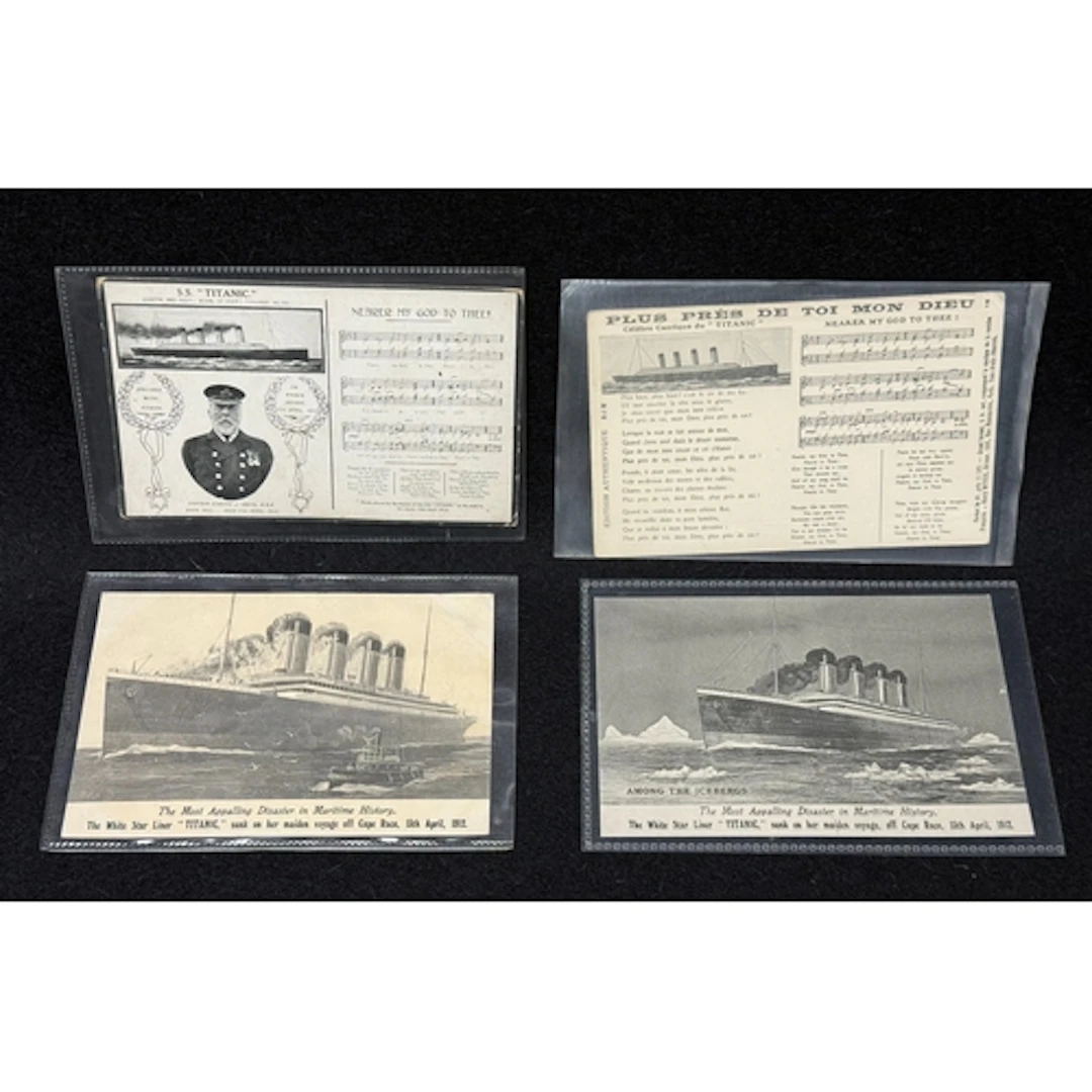 R.M.S. Titanic: R.M.S. Titanic: Post-disaster postcards. Ex...