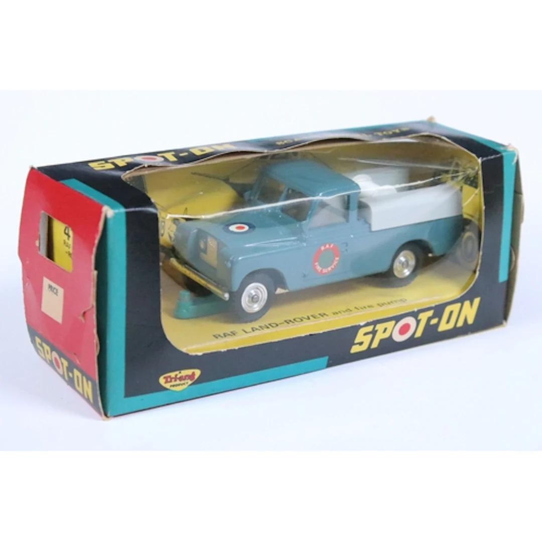 Boxed Triang Spot On 415 RAF Land Rover diecast model, ex co...