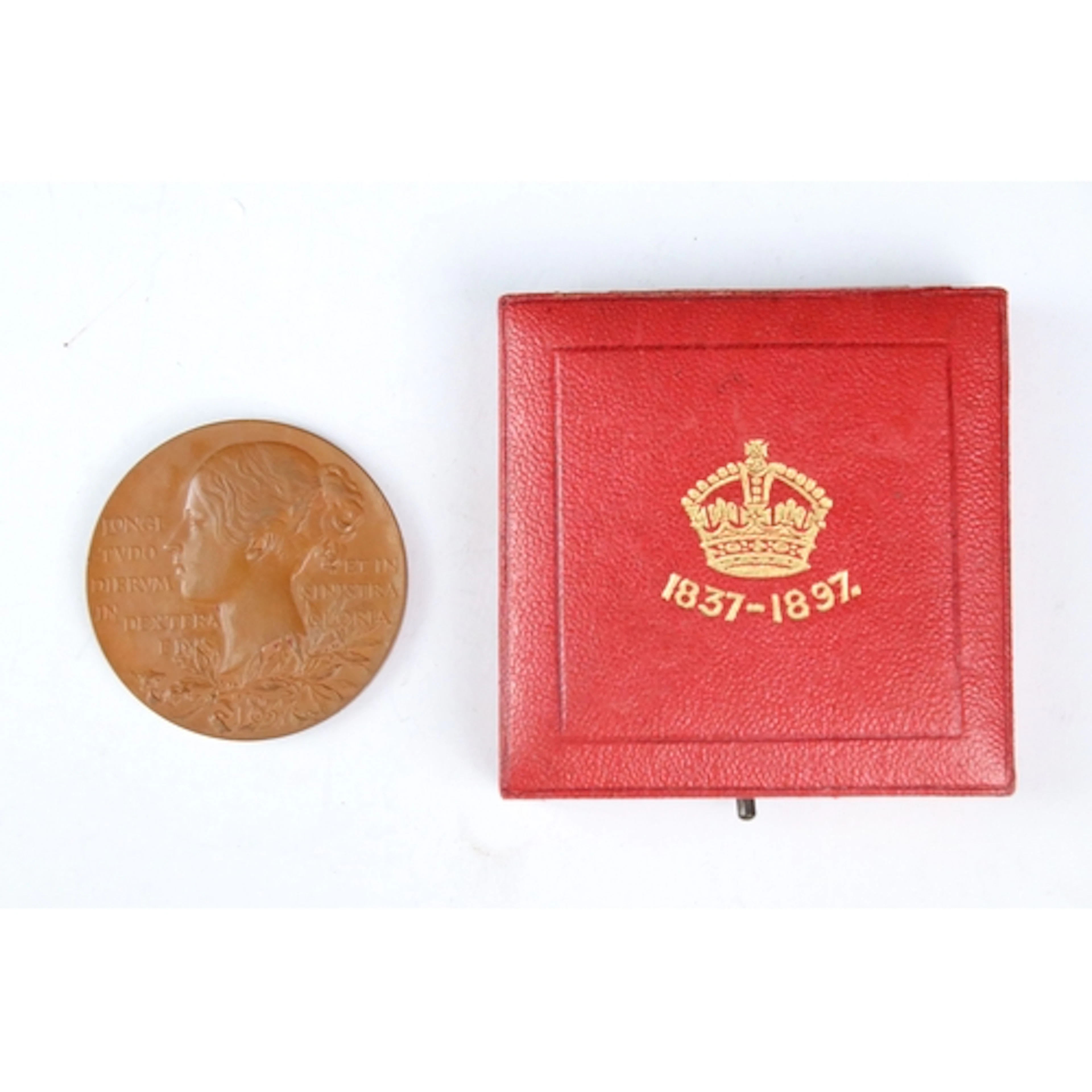 A Royal Mint bronze 1837-1897 Queen Victoria Diamond Jubilee...