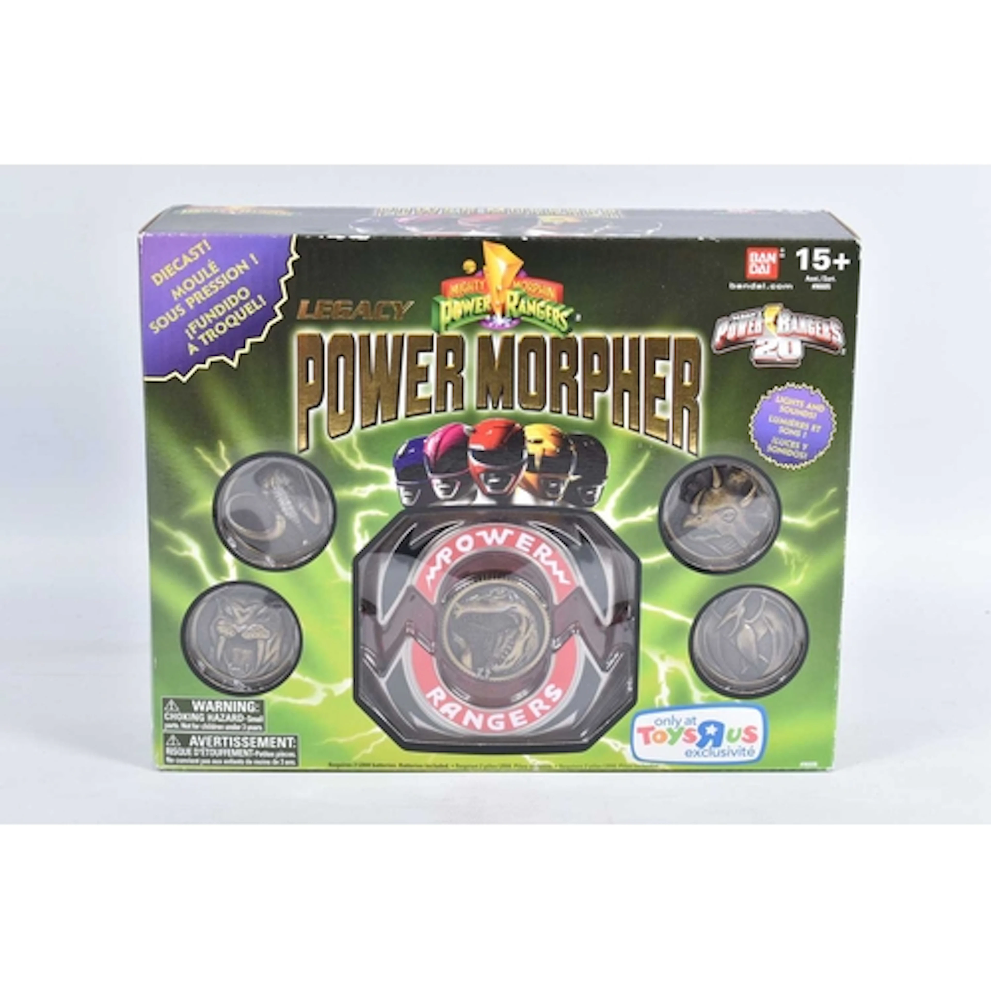 A BOXED BANDAI MIGHTY MORPHIN POWER RANGERS LEGACY EDITION P...