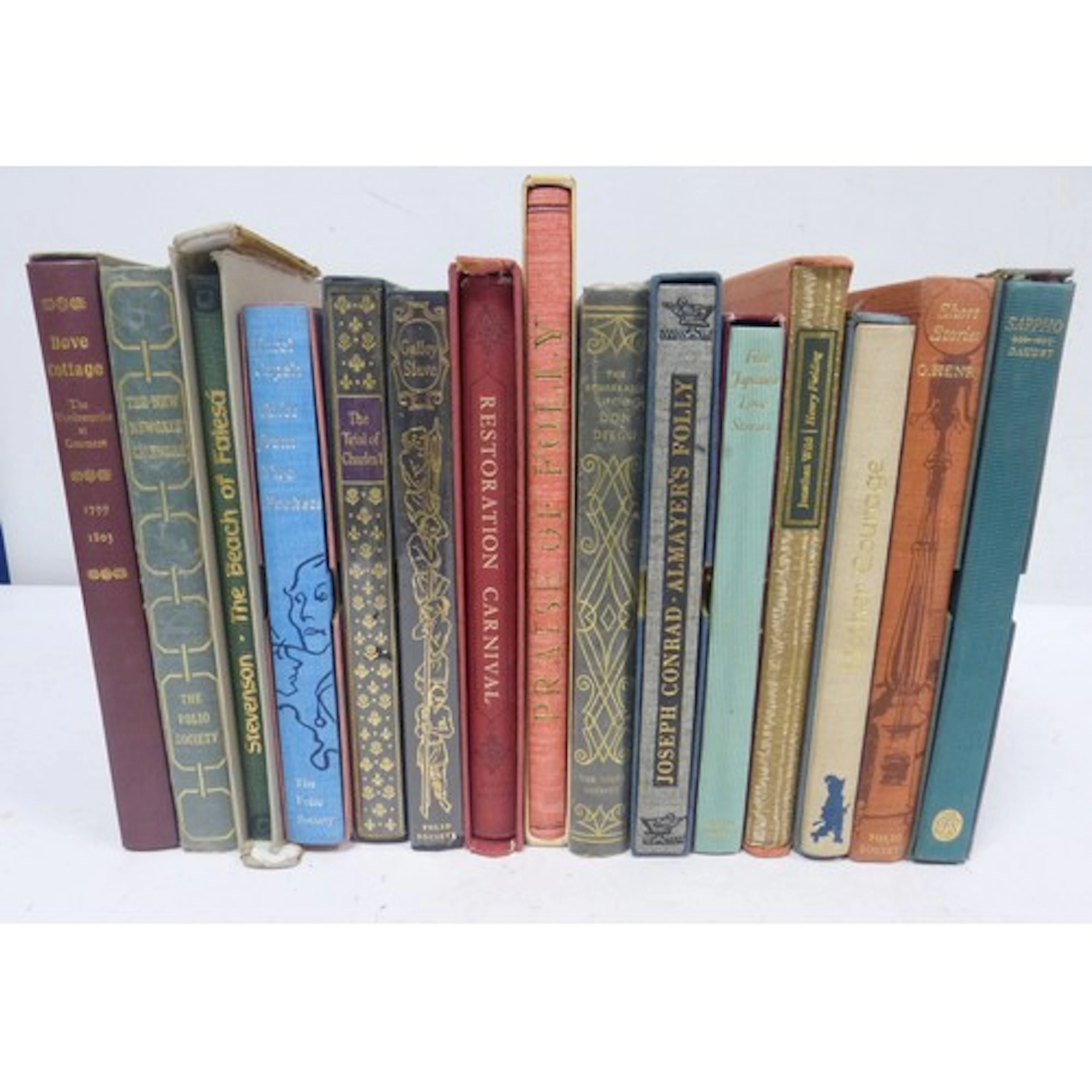 FOLIO SOCIETY. 16 vols., mainly 1950's/1960's, mo...